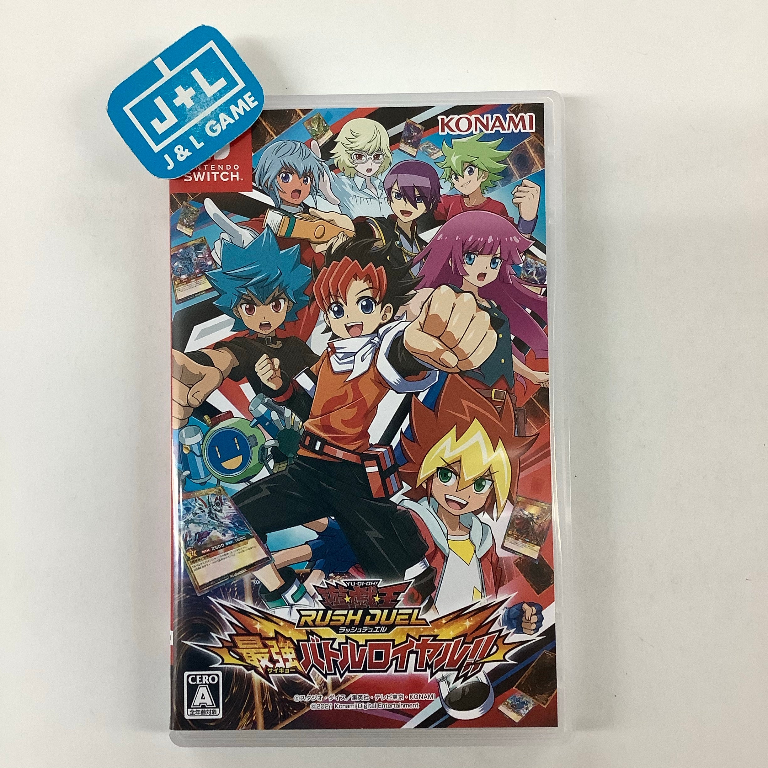 Yu-Gi-Oh! RUSH DUEL: Dawn of the Battle Royale!! - (NSW) Nintendo Switch [Pre-Owned] (Japanese Import) Video Games Konami   