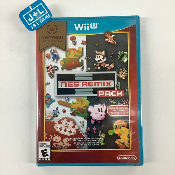 Nintendo Wii U NES Remix Pack Nintendo Selects Edition Complete