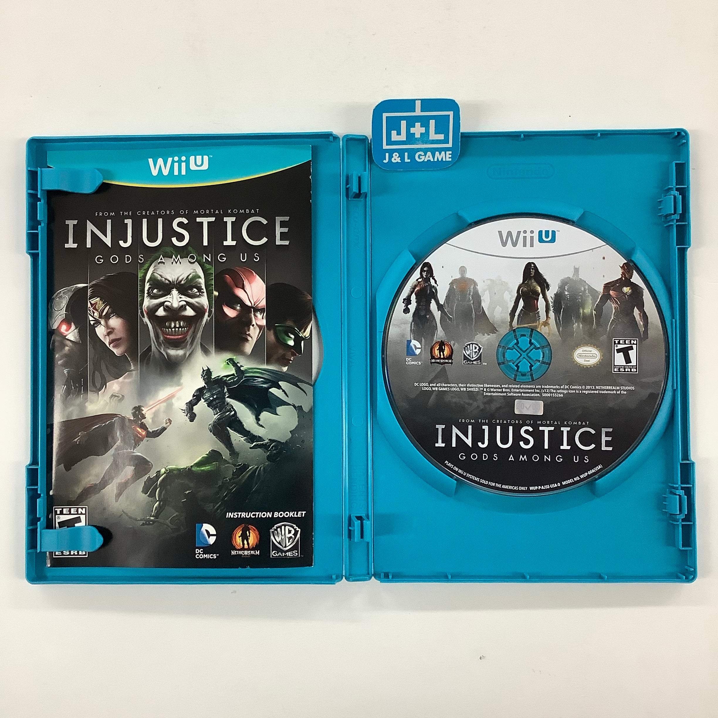 Injustice: Gods Among Us - Nintendo Wii U [Pre-Owned] Video Games WB Games   