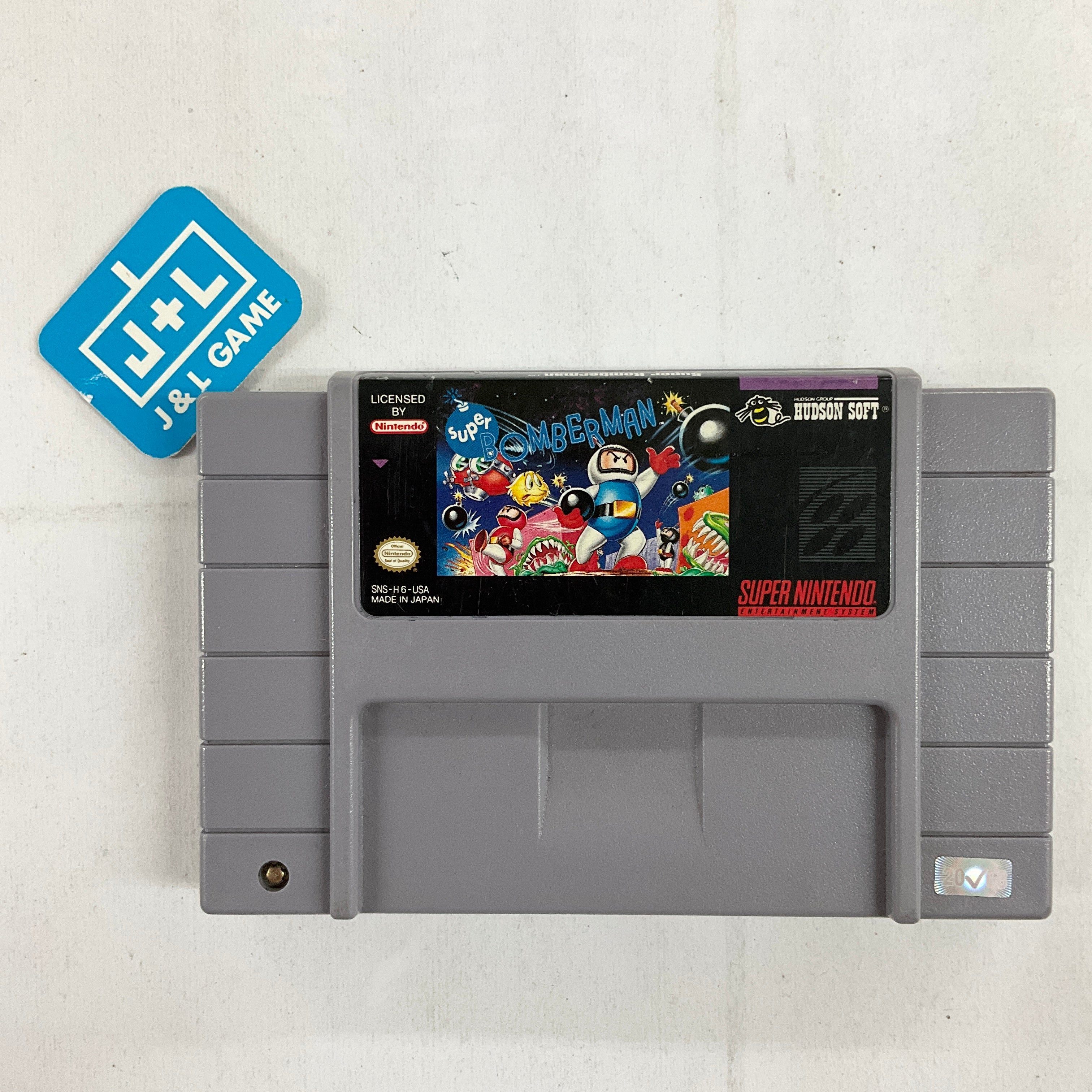 Super Bomberman (SNES) Super Nintendo [Pre-Owned] J&L Game