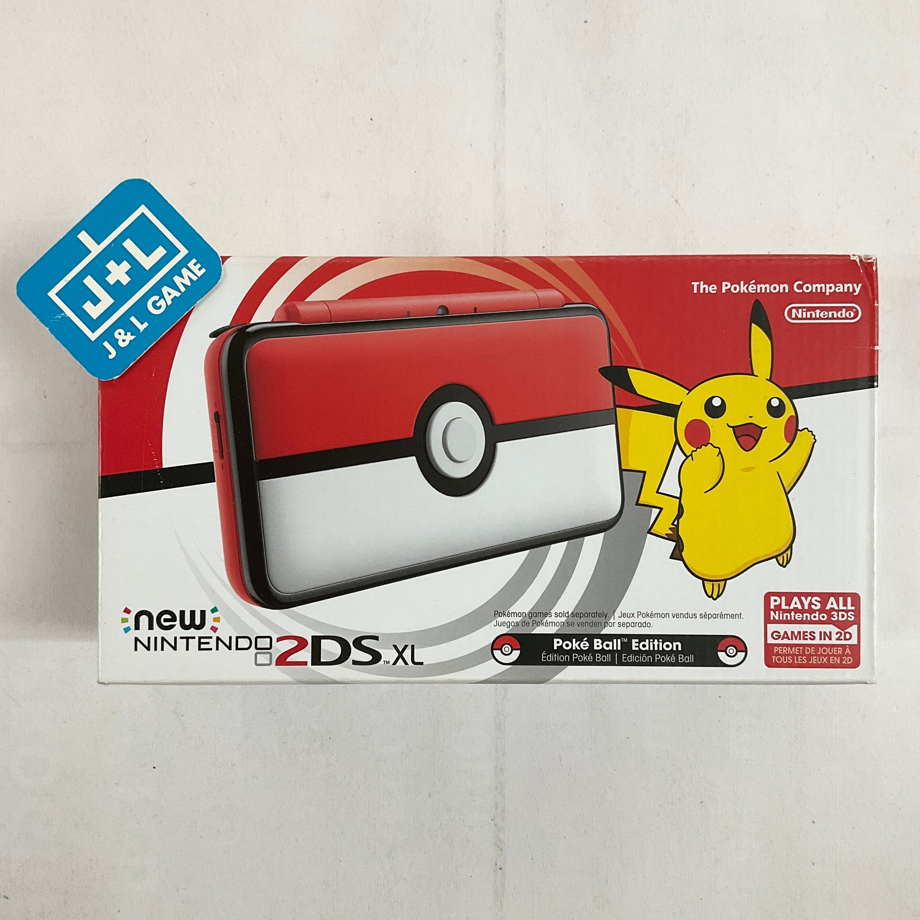 New Nintendo 2DS XL Console (Poke Ball Edition) Nintendo 3DS