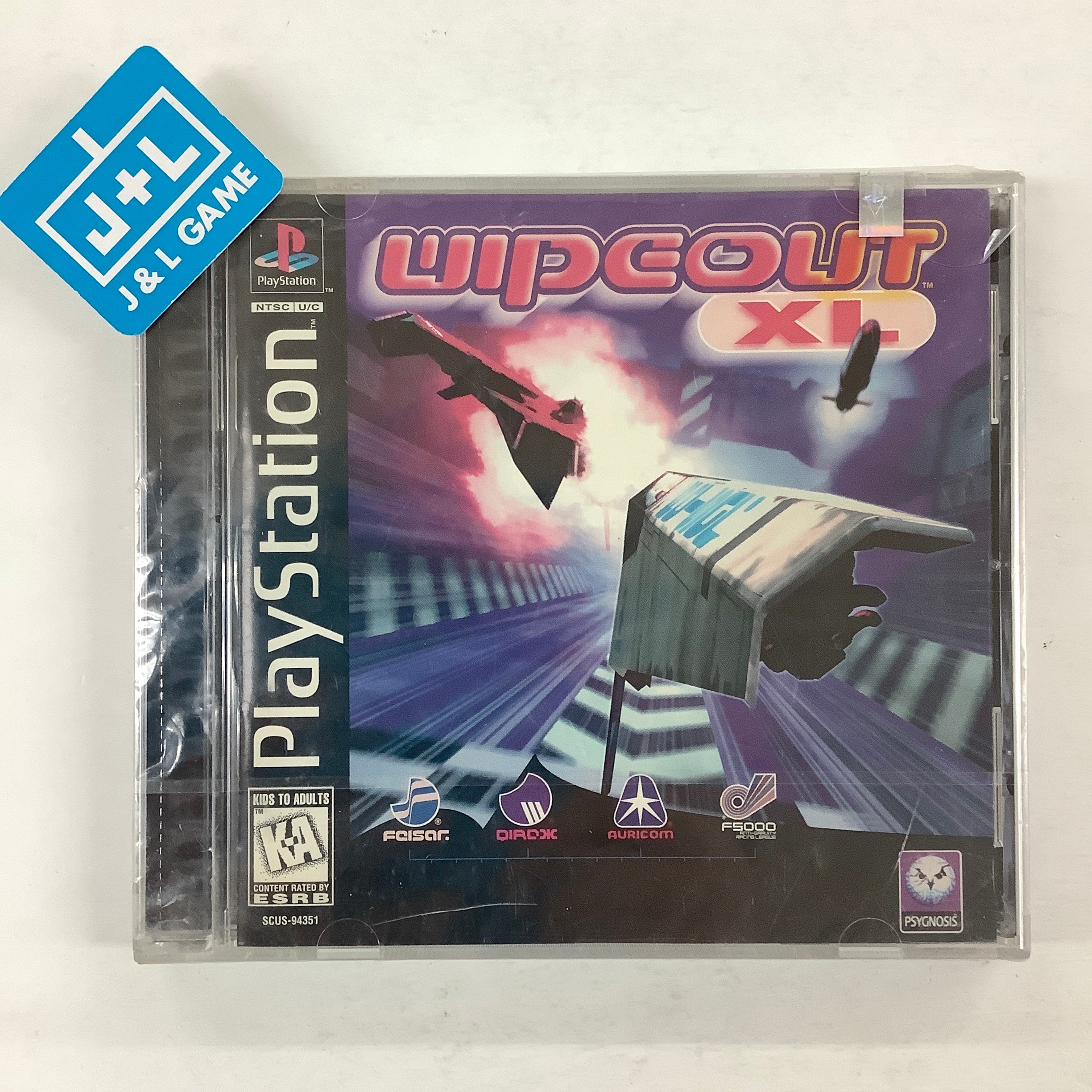 Wipeout XL (PS1) PlayStation J&L Game - Main Image