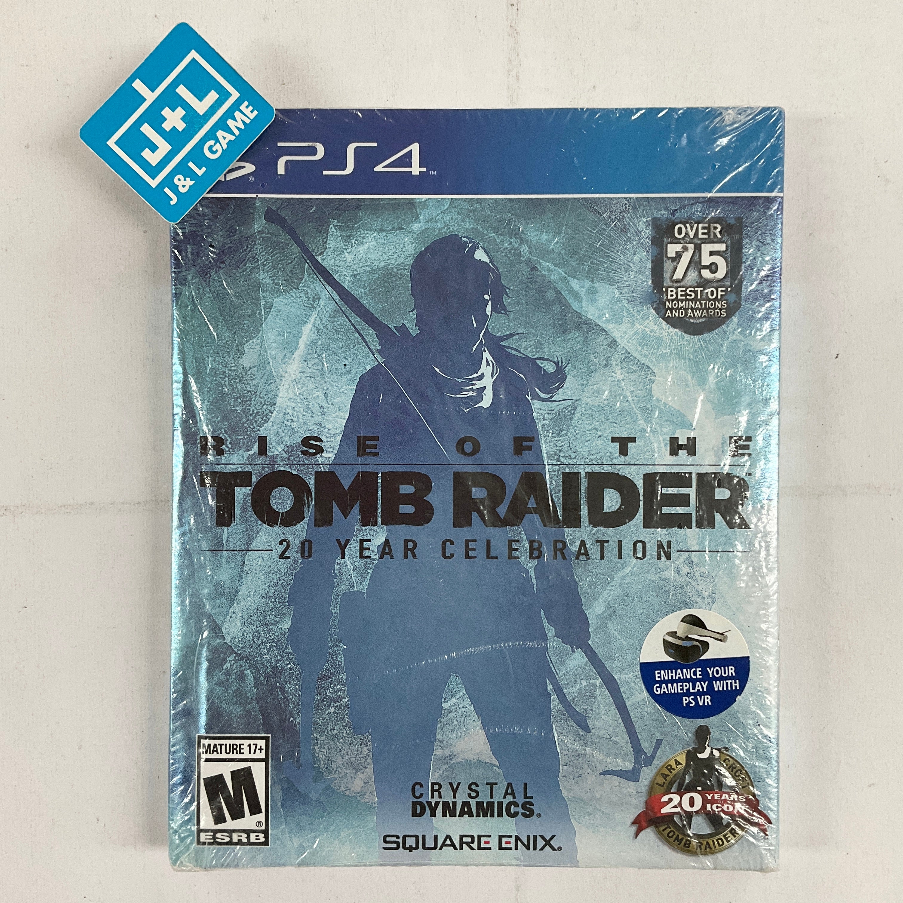 Rise Of Tomb Raider - 20 Year Celebration Edition - (PS4) PlayStation 4 Video Games Square Enix   