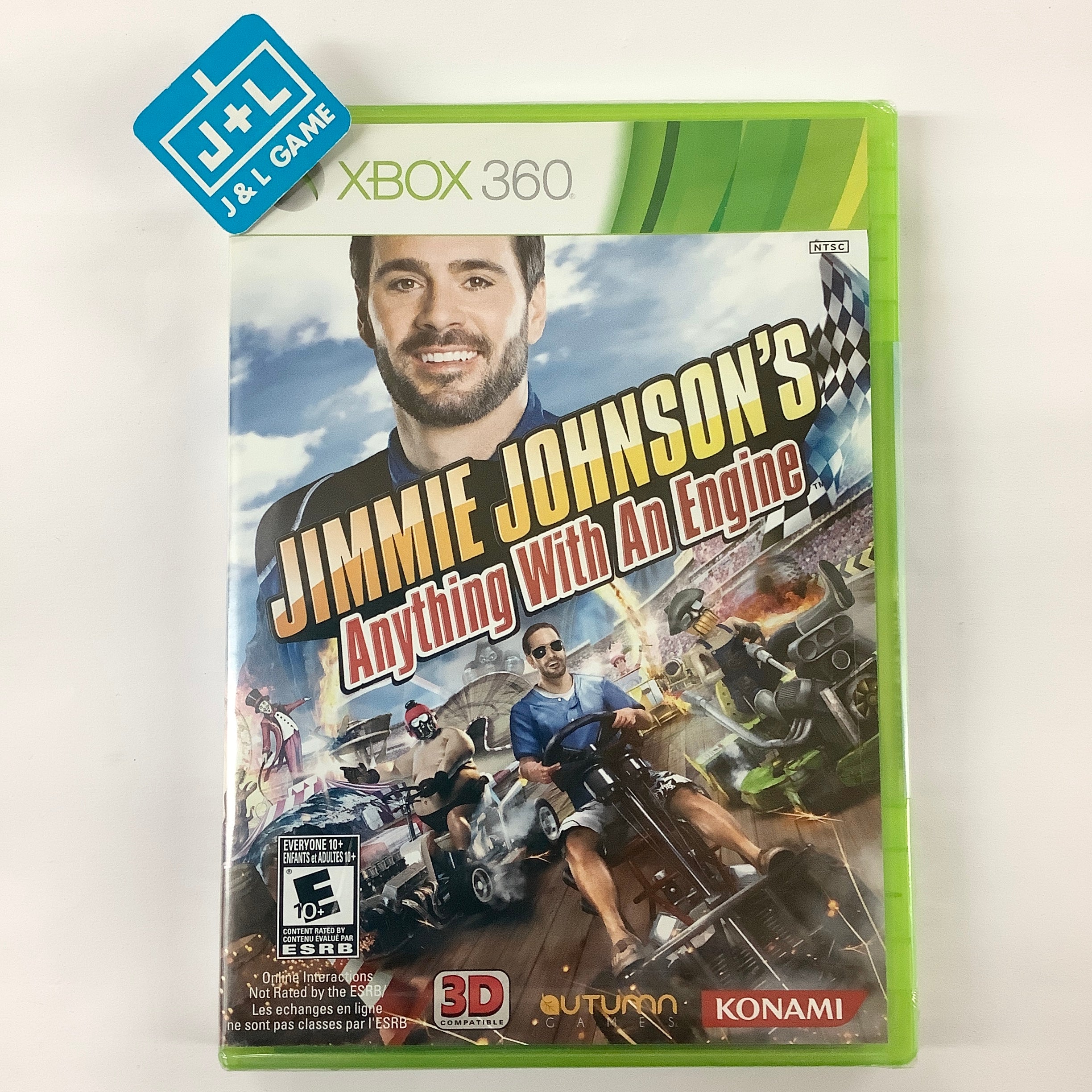 Jimmie Johnson's Anything With an Engine - Xbox 360 Video Games Konami   