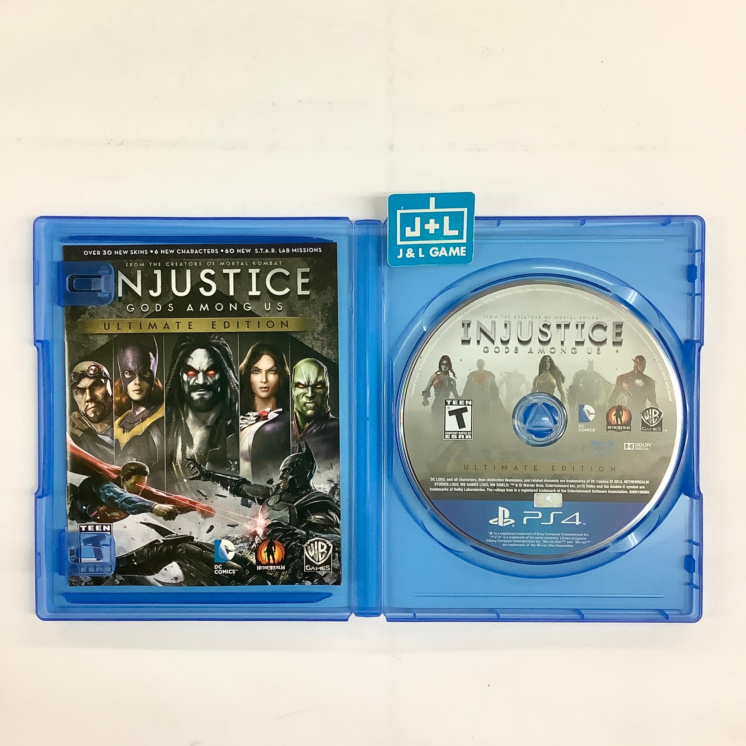 Injustice: Gods Among Us - Ultimate Edition - (PS4) PlayStation 4 [Pre-Owned] Video Games Warner Bros. Interactive Entertainment   