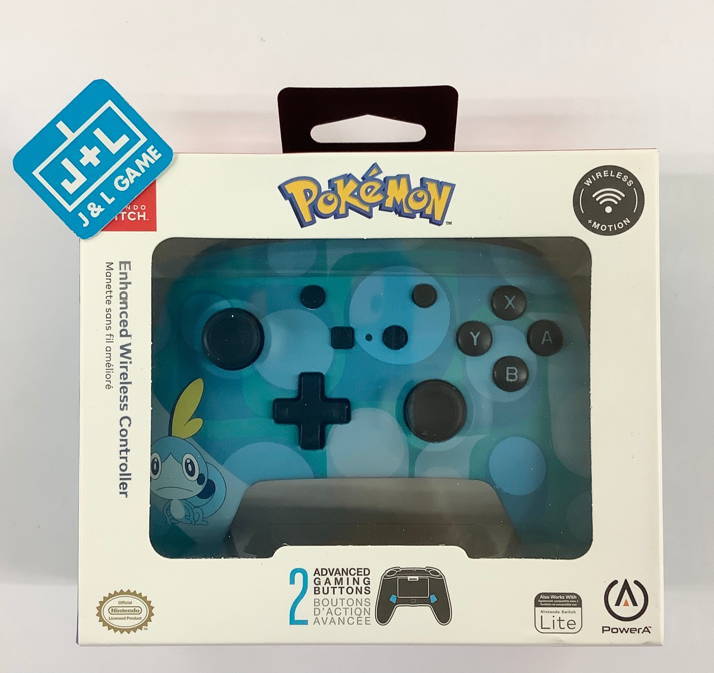 PowerA Enhanced Wireless Controller (Sobble) - (NSW) Nintendo Switch Accessories PowerA