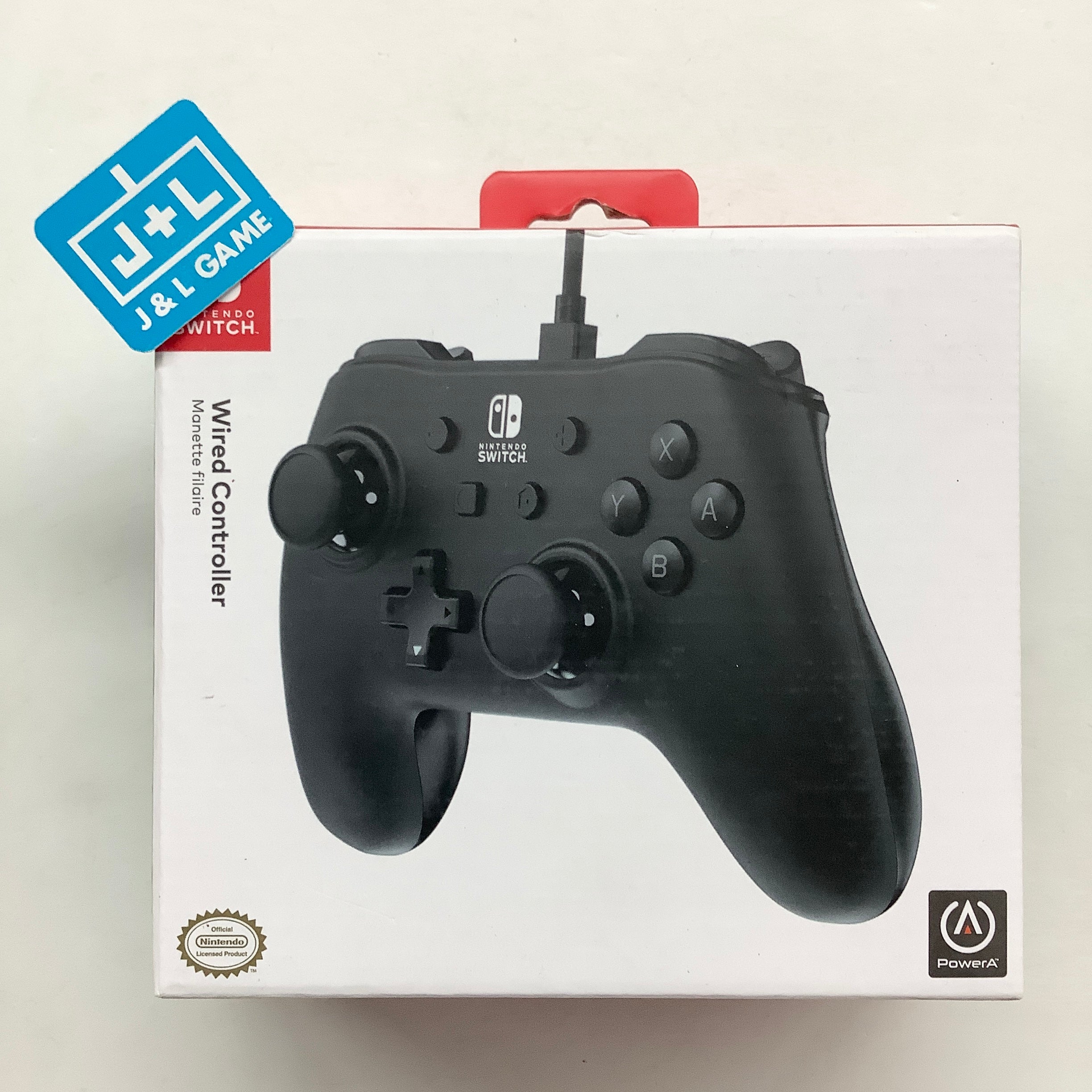 PowerA Wired Controller (Black) - (NSW) Nintendo Switch Accessories PowerA