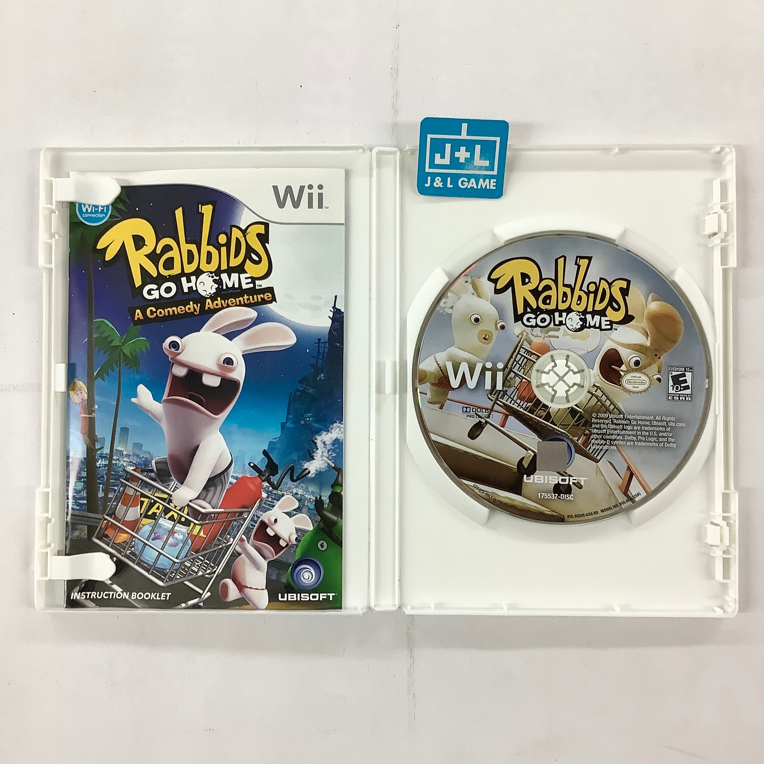 Rabbids Go Home - Nintendo Wii [Pre-Owned] Video Games Ubisoft   
