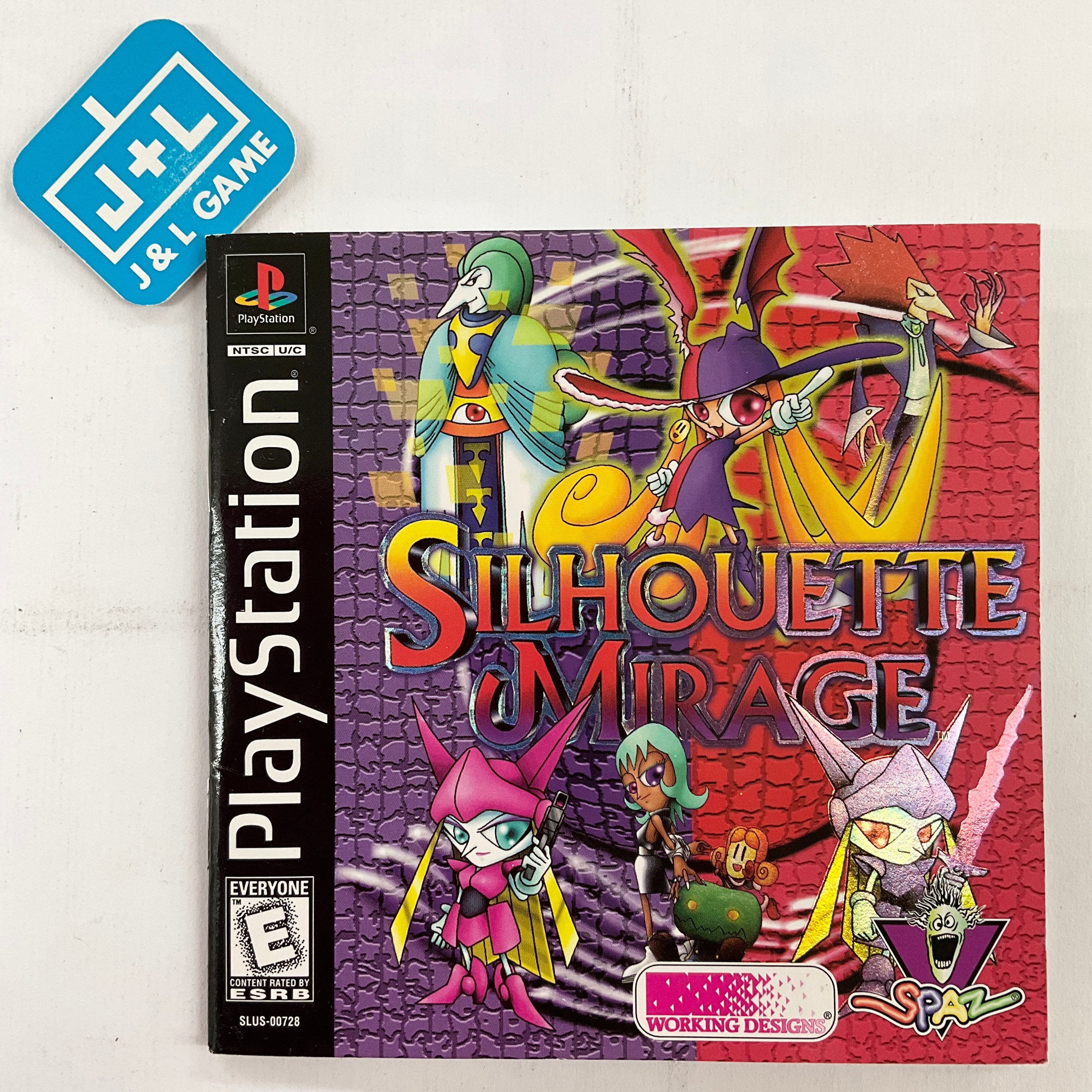 Silhouette Mirage - (PS1) PlayStation 1 [Pre-Owned] Video Games Working Designs   
