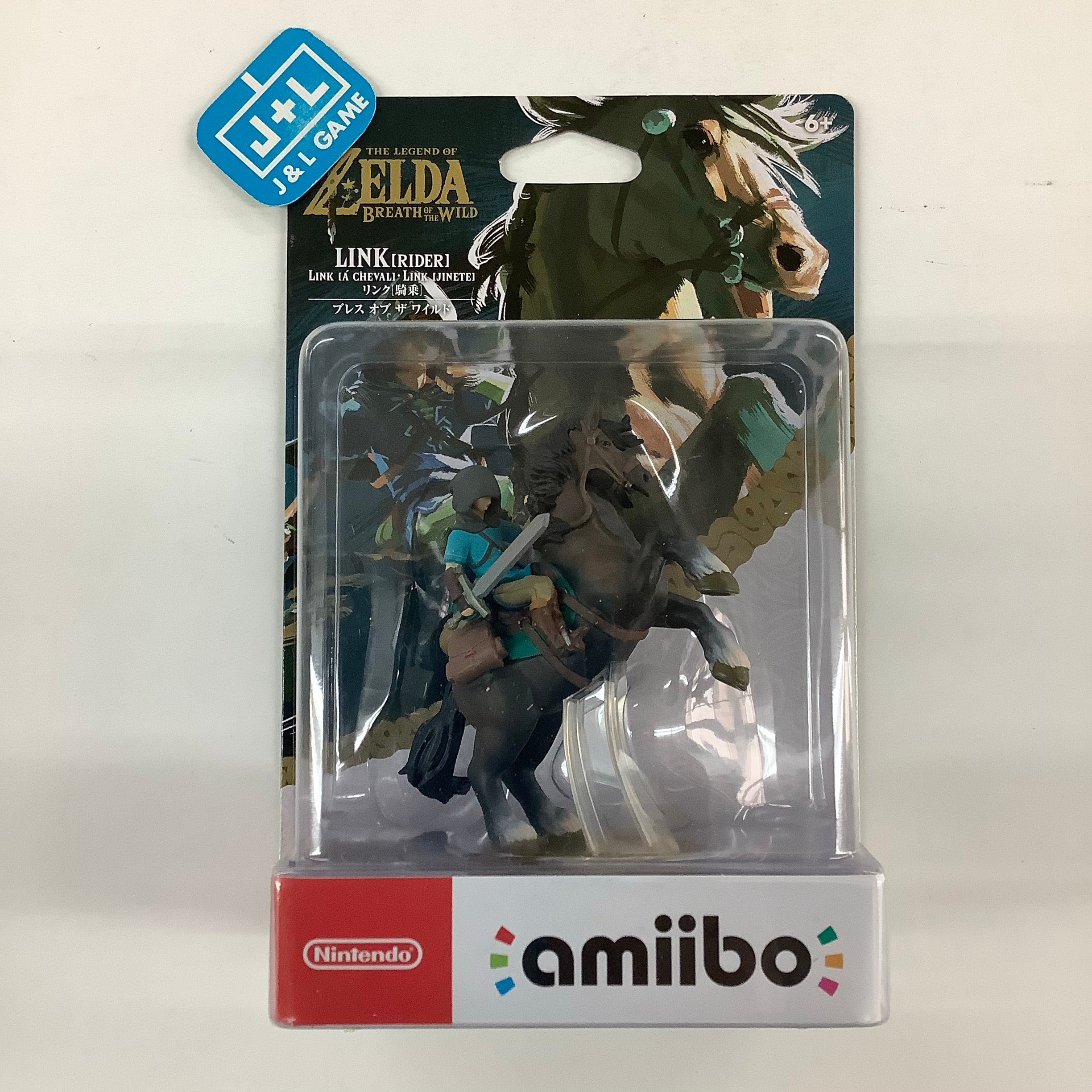 Link (Rider) (The Legend of Zelda: Breath of the Wild) - (NSW) Nintendo Switch Amiibo (Japanese Import) Amiibo Nintendo   