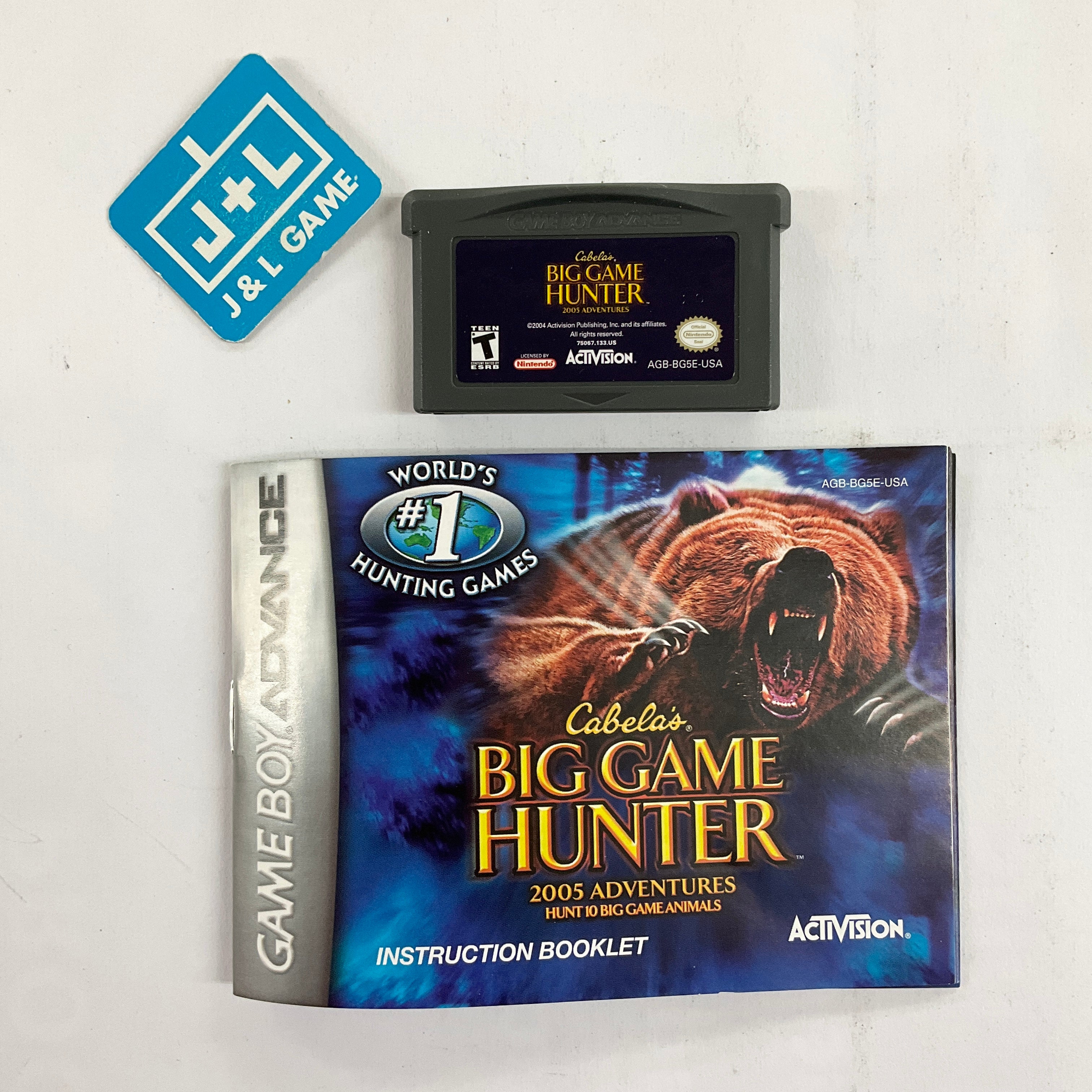 Cabela's Big Game Hunter 2005 Adventures - (GBA) Game Boy Advance [Pre-Owned] Video Games Activision Value   