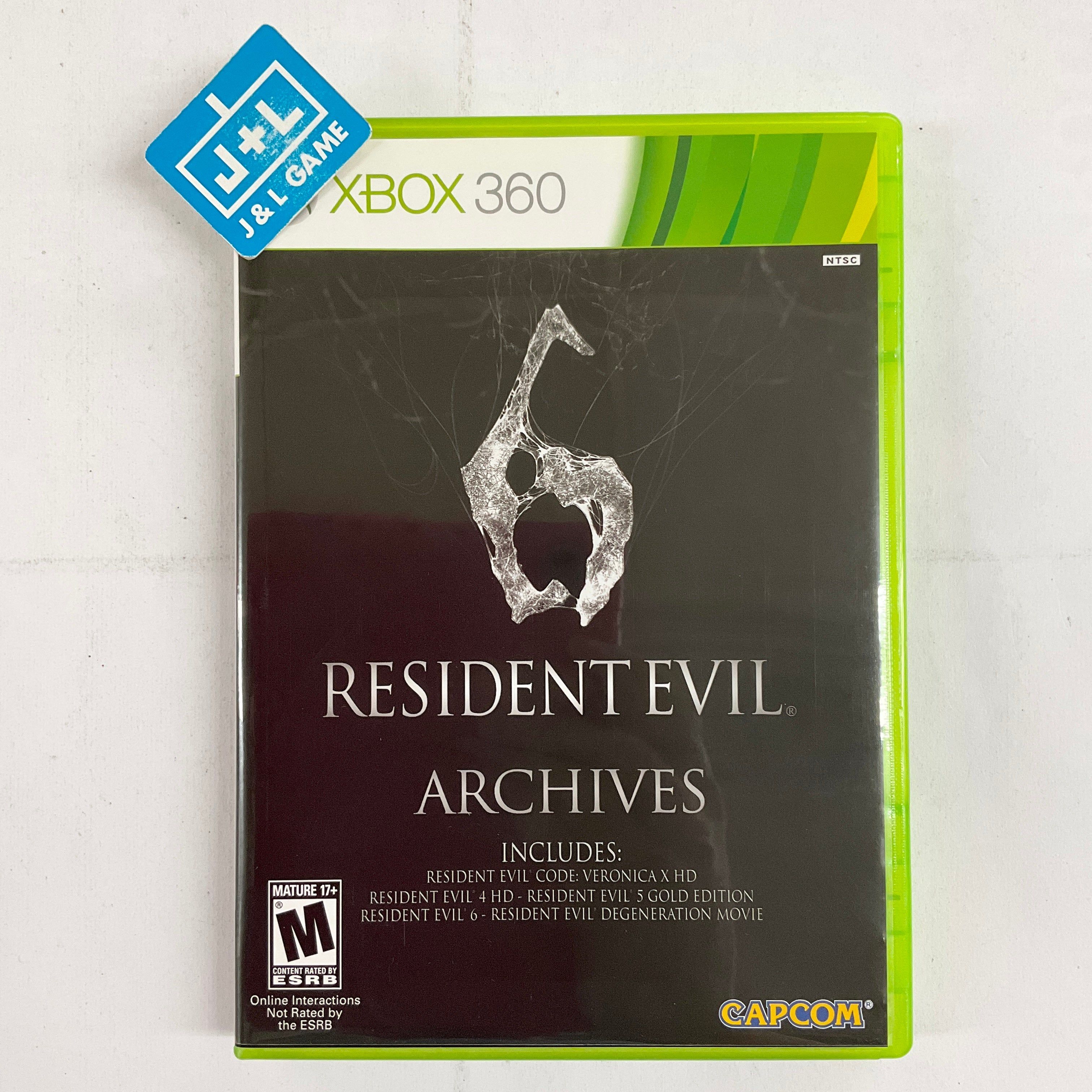 Resident Evil 6 Archives - Xbox 360 [Pre-Owned] Video Games Capcom   