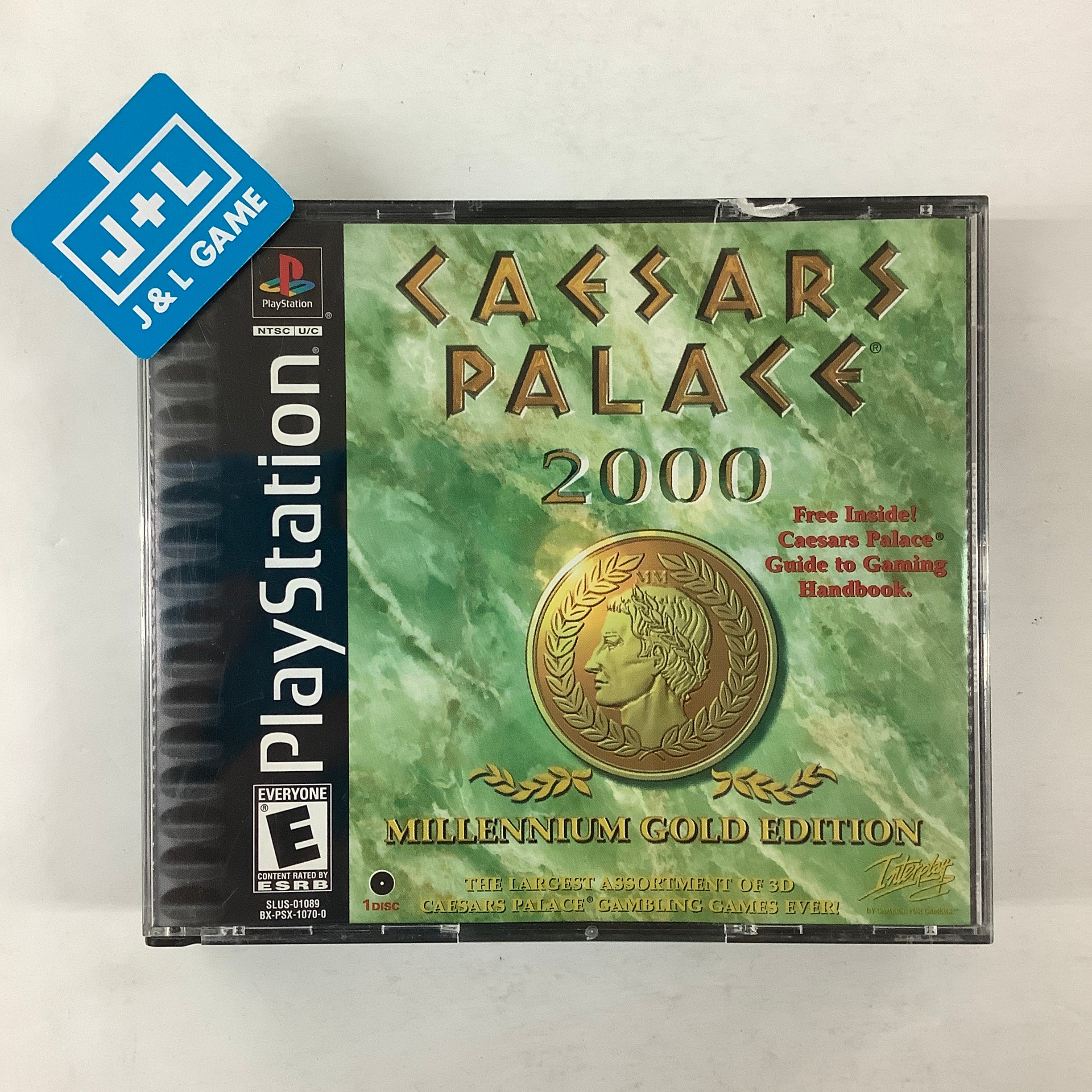 Caesars Palace 2000: Millennium Gold Edition - (PS1) PlayStation 1 [Pre-Owned] Video Games Interplay   
