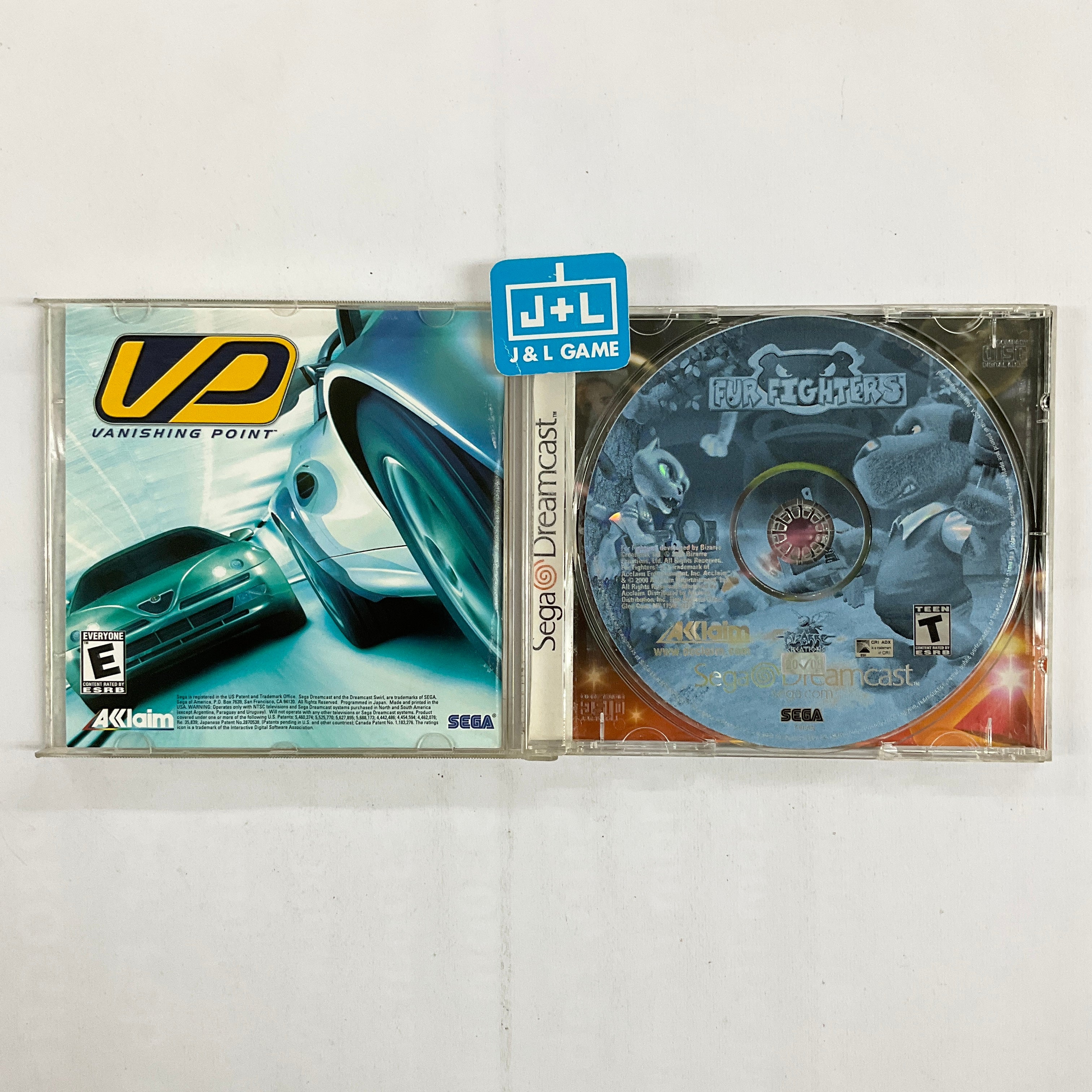 Fur Fighters - (DC) SEGA Dreamcast [Pre-Owned] Video Games Acclaim   