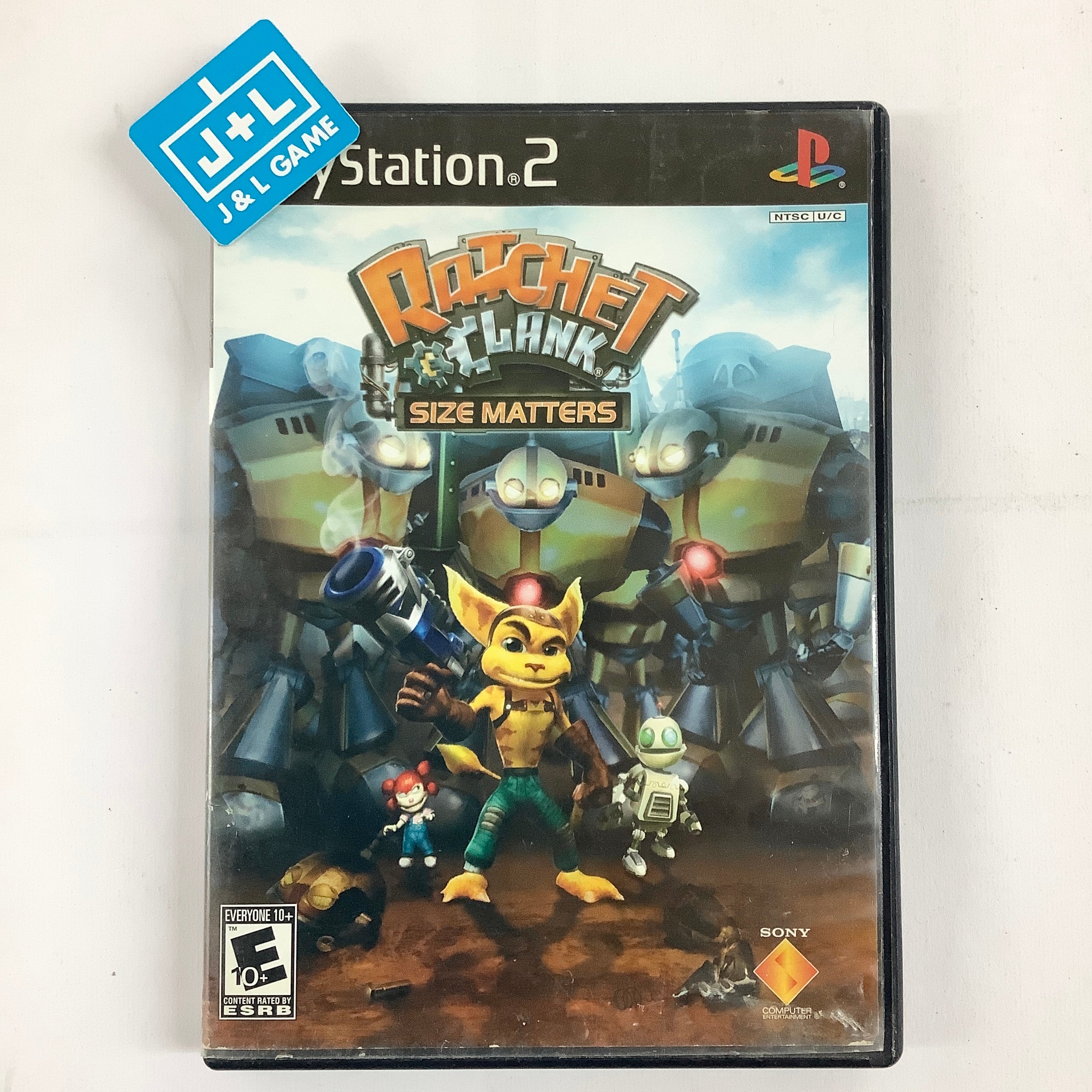 Ratchet & Clank: Size Matters - (PS2) PlayStation 2 [Pre-Owned] Video Games SCEA   