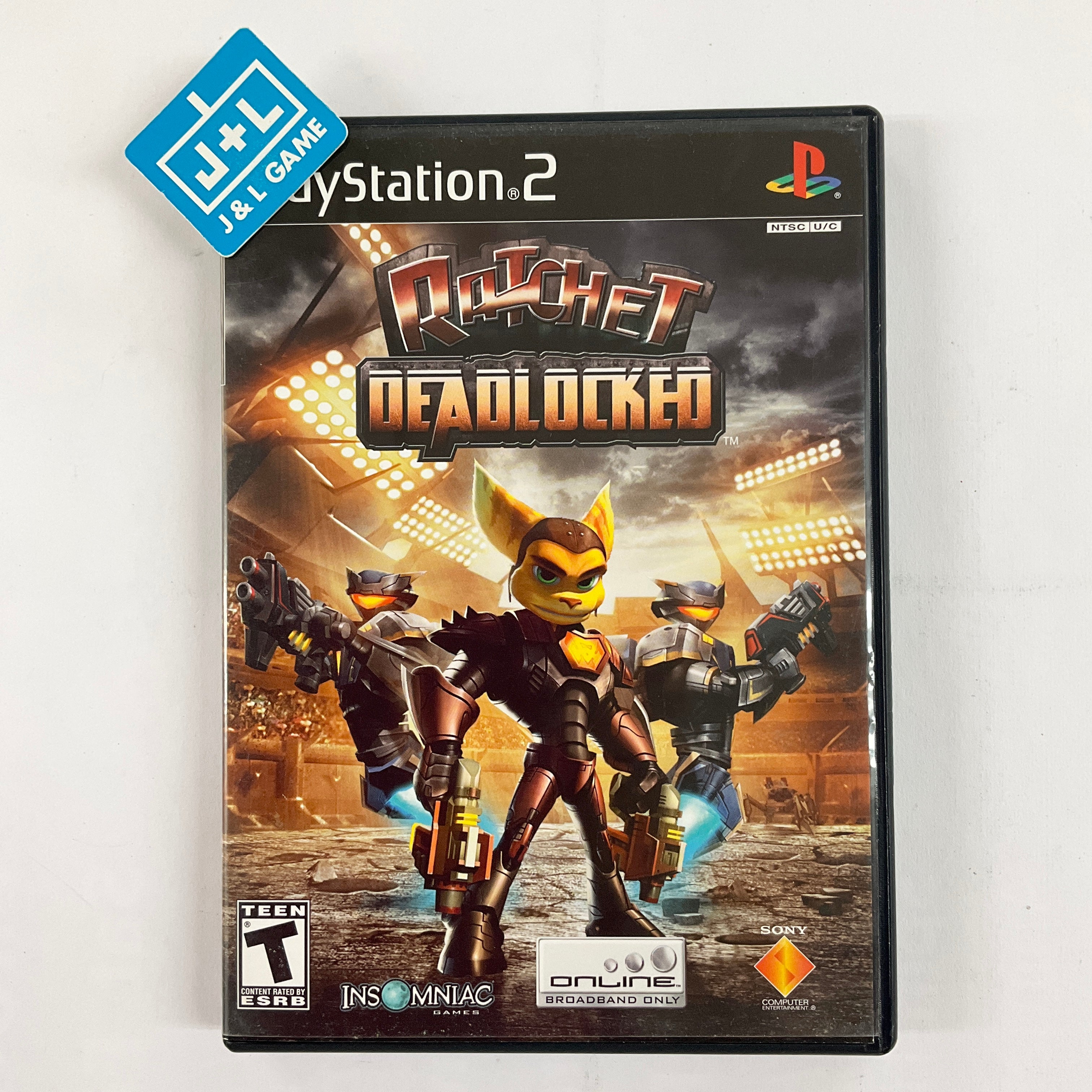 Ratchet: Deadlocked - (PS2) PlayStation 2 [Pre-Owned] Video Games SCEA   