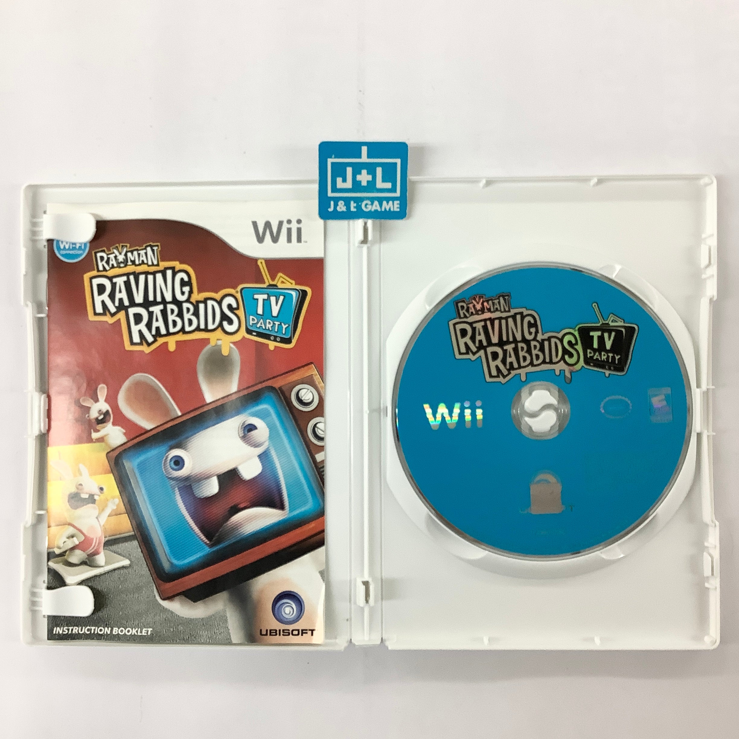 Rayman Raving Rabbids: TV Party - Nintendo Wii [Pre-Owned] Video Games Ubisoft   