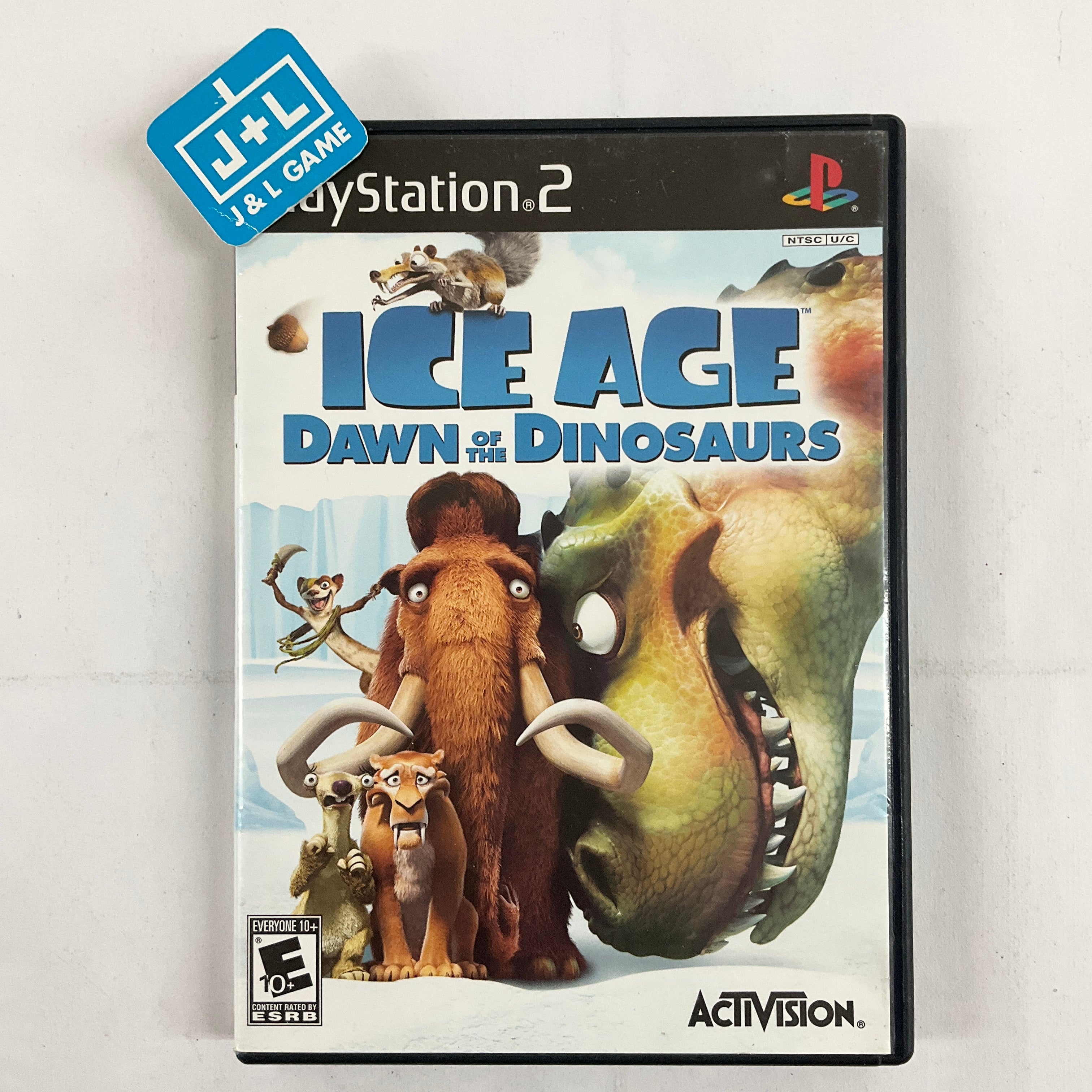 Ice Age Dawn of the Dinosaurs PS2 PlayStation 2 Pre Owned