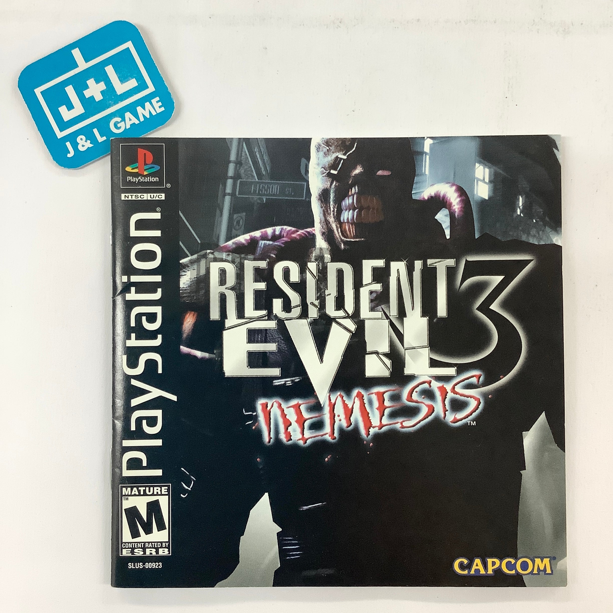 Resident Evil 3: Nemesis - (PS1) PlayStation 1 [Pre-Owned] Video Games Capcom   