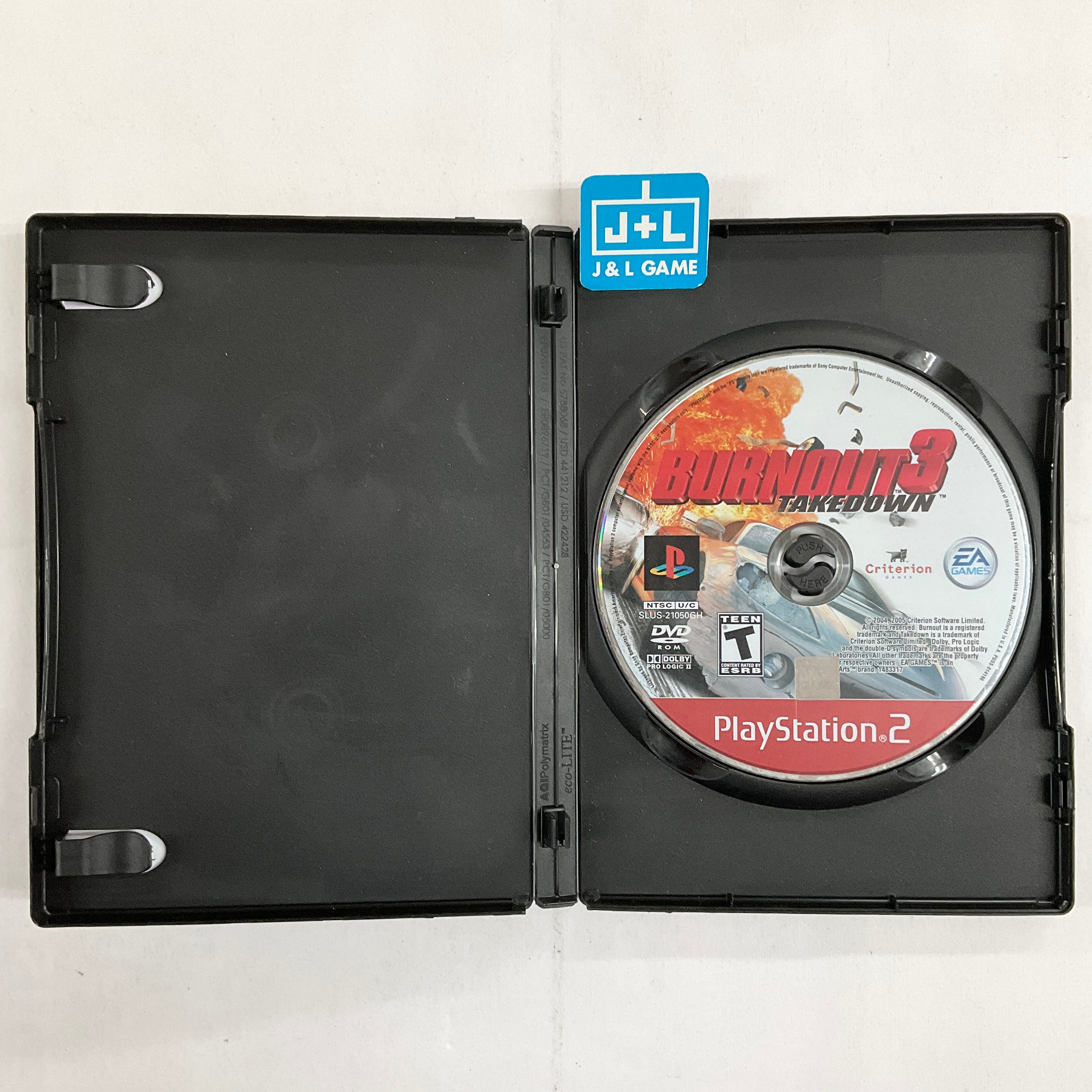 Burnout 3: Takedown (Greatest Hits) - (PS2) PlayStation 2 [Pre-Owned] Video Games Electronic Arts   