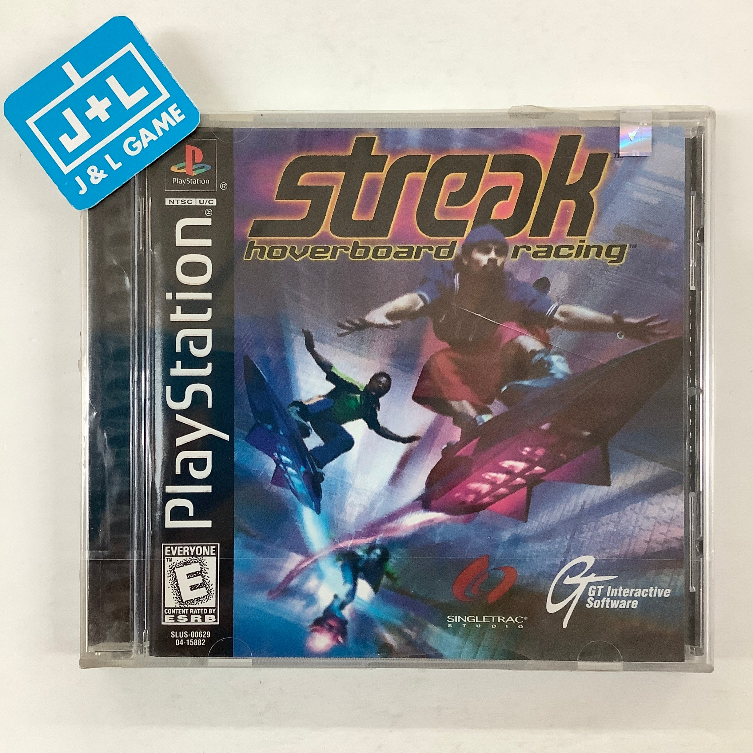 Streak: Hoverboard Racing - (PS1) PlayStation 1 Video Games GT Interactive   