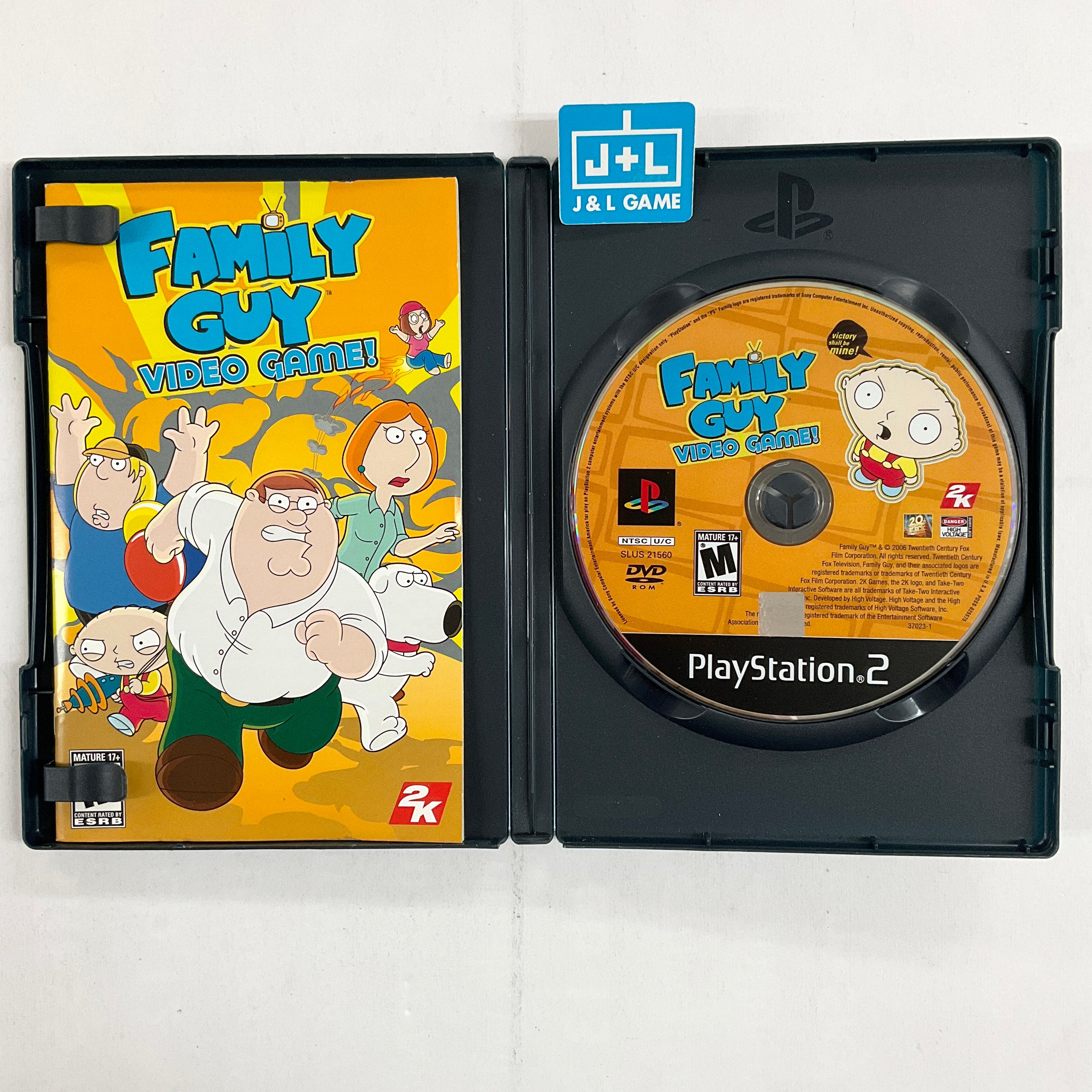 Family Guy - (PS2) PlayStation 2 [Pre-Owned] Video Games 2K Games   