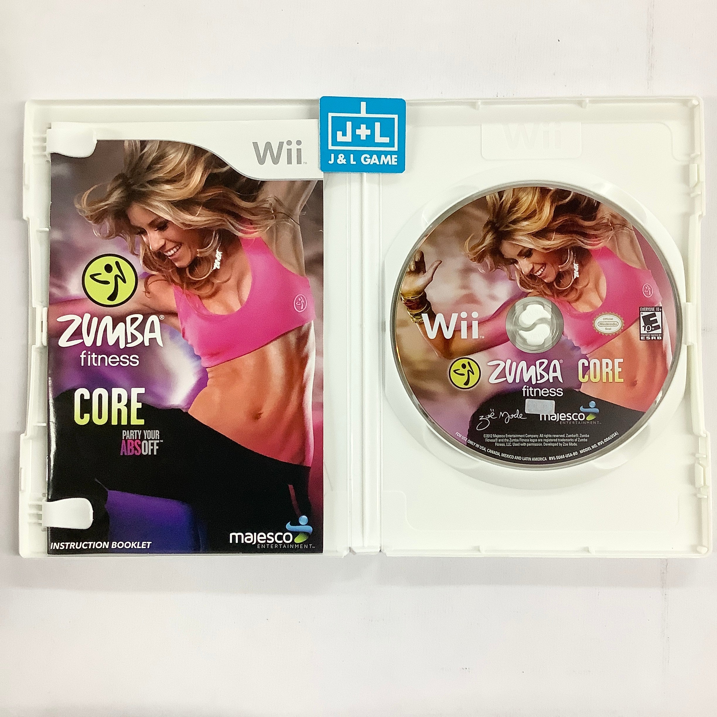 Zumba Fitness Core - Nintendo Wii [Pre-Owned] Video Games Majesco   
