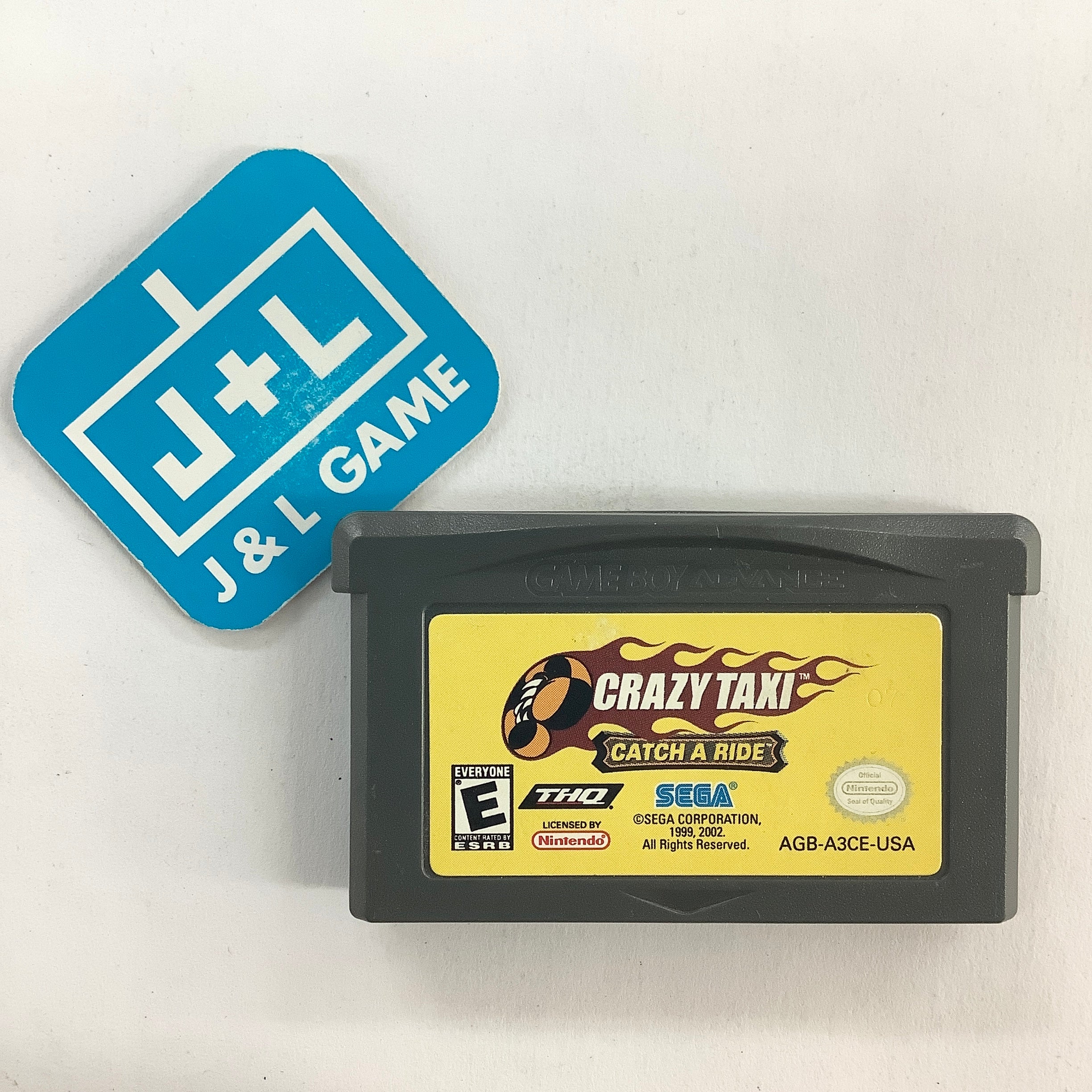 Crazy Taxi: Catch a Ride - (GBA) Game Boy Advance [Pre-Owned] Video Games THQ   