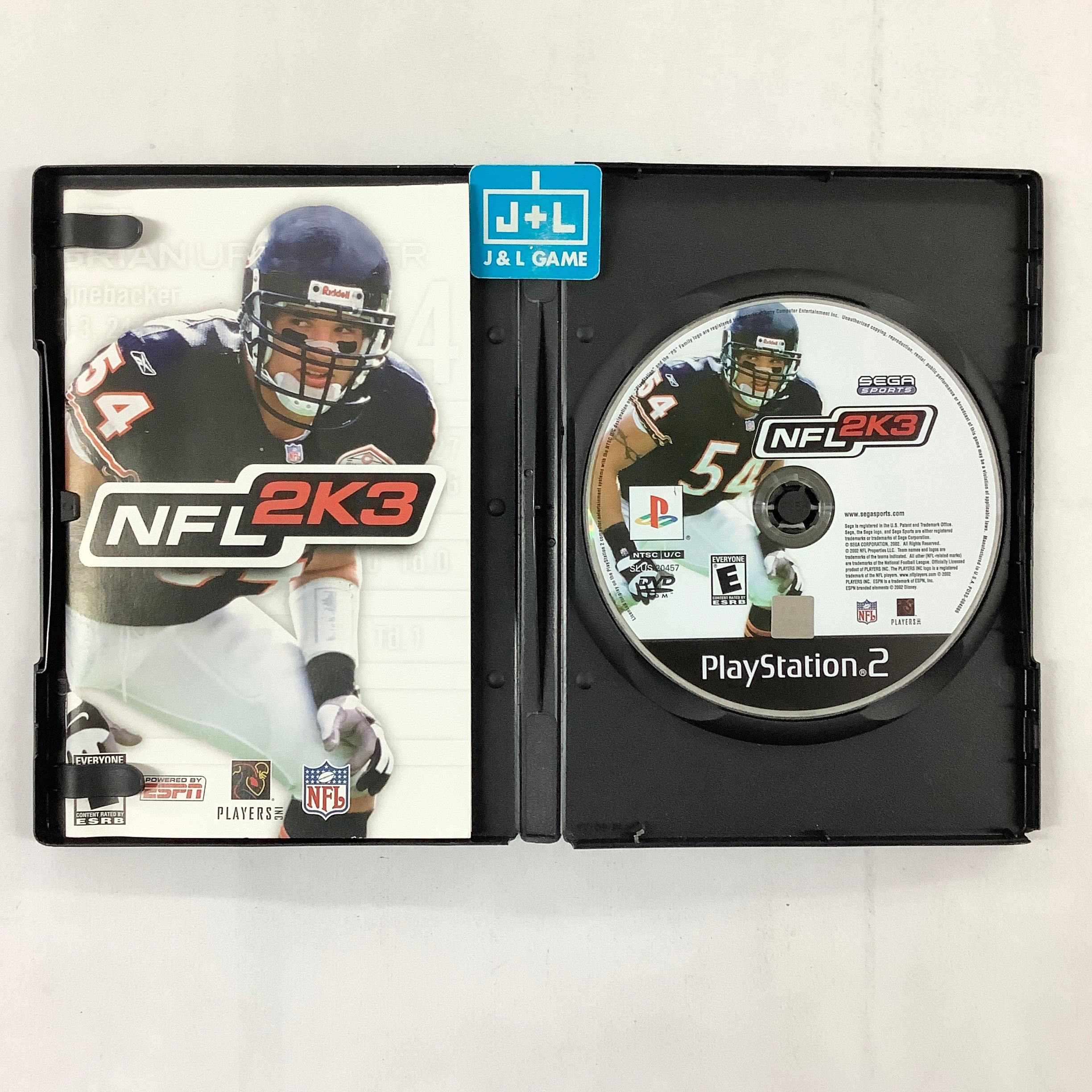 NFL 2K3 - (PS2) PlayStation 2 [Pre-Owned] Video Games Sega   