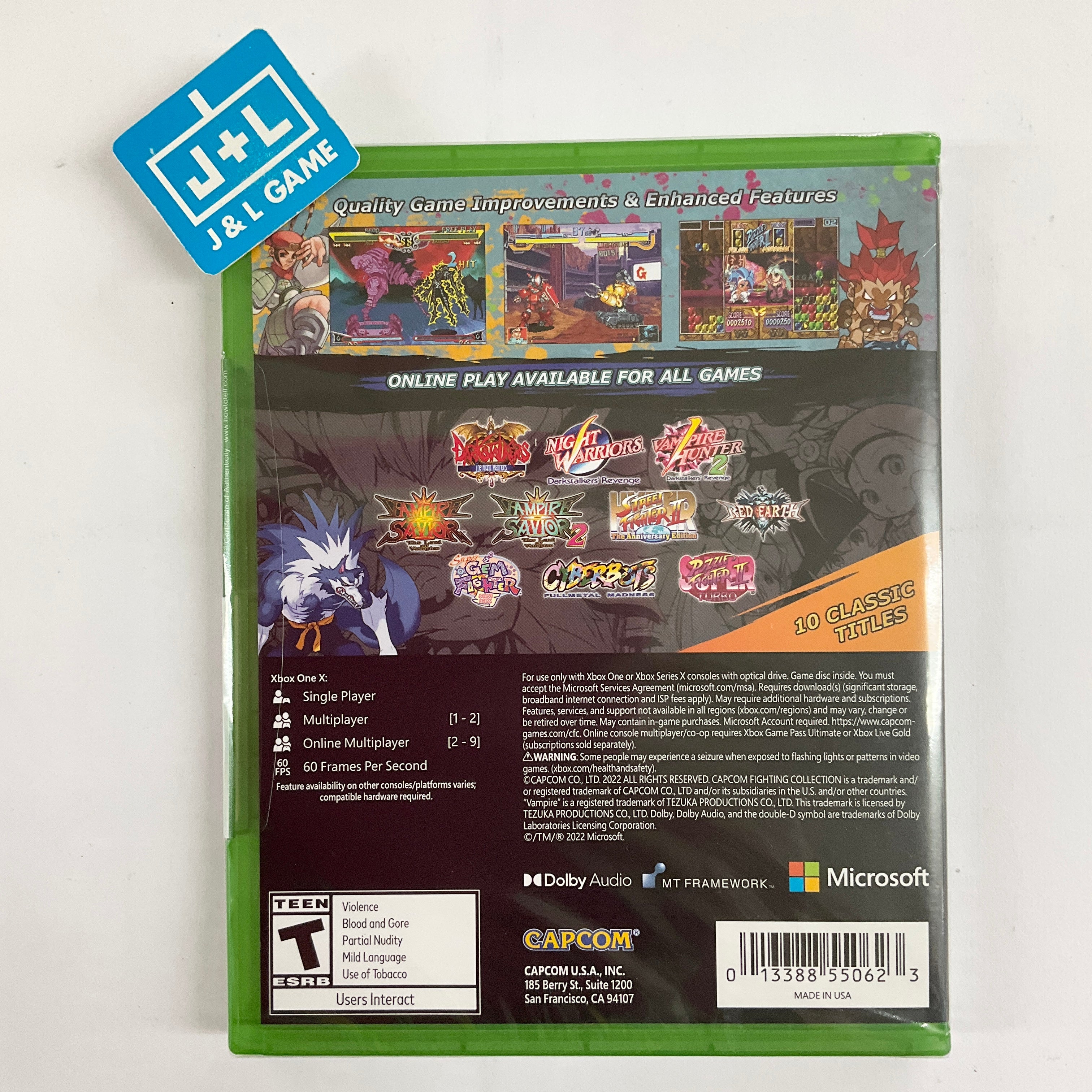 Capcom Fighting Collection - (XB1) Xbox One Video Games Capcom   