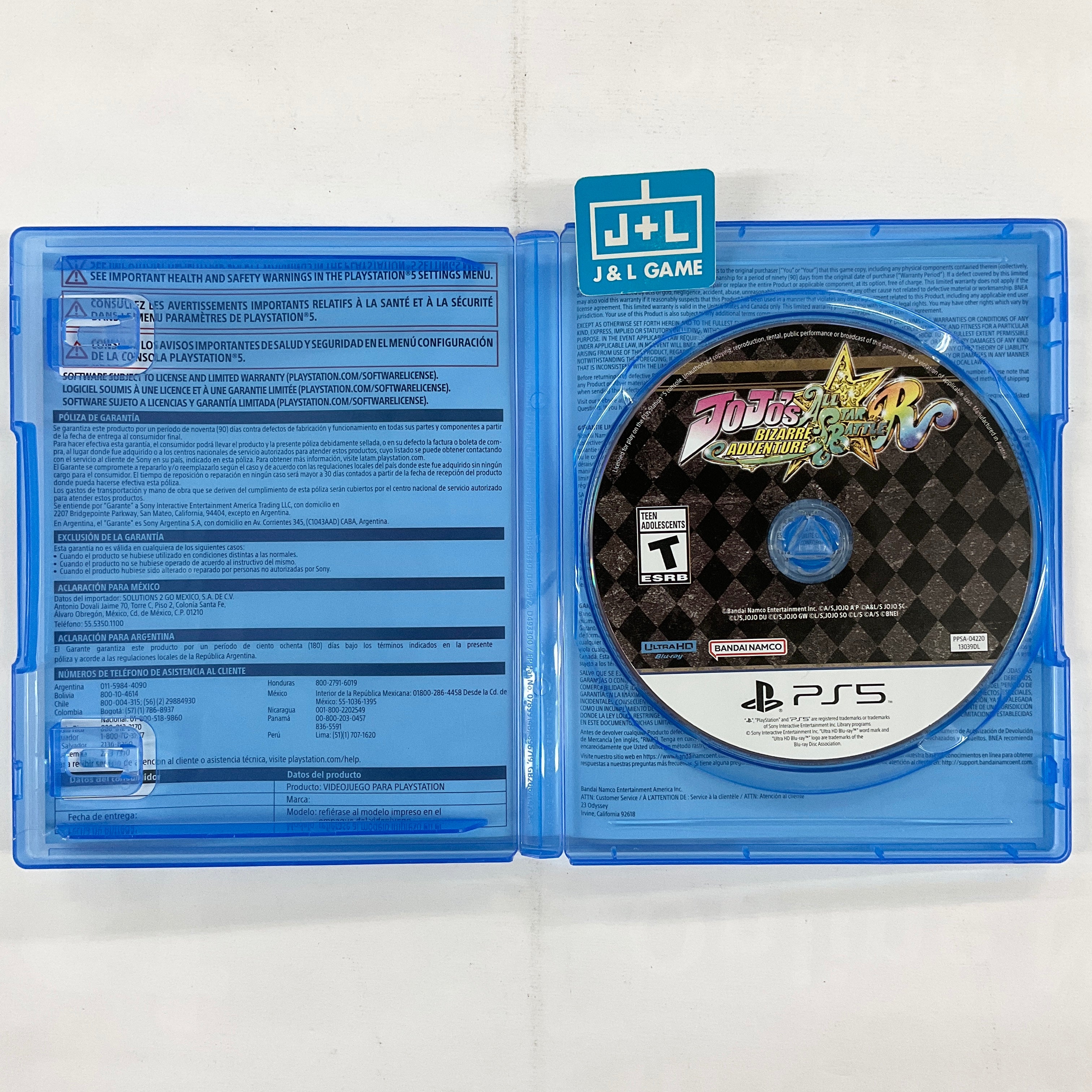 JoJo’s Bizarre Adventure: All-Star Battle R - (PS5) PlayStation 5 [UNBOXING] Video Games BANDAI NAMCO Entertainment   
