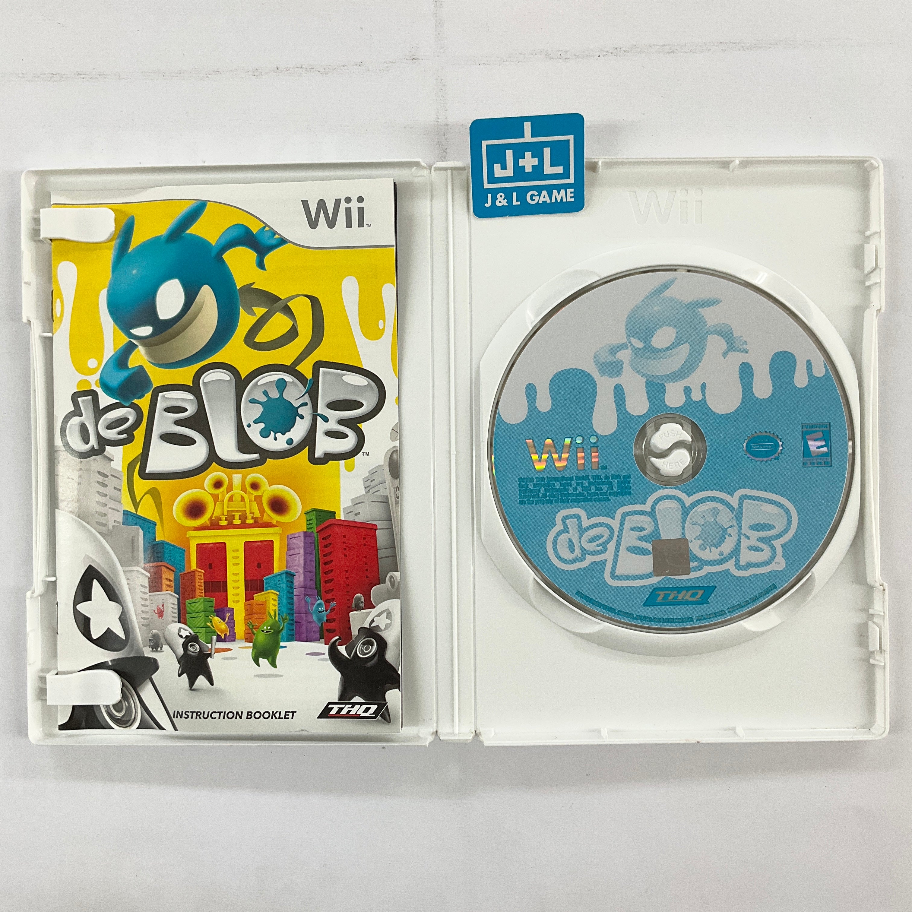 de Blob - Nintendo Wii [Pre-Owned] Video Games THQ   