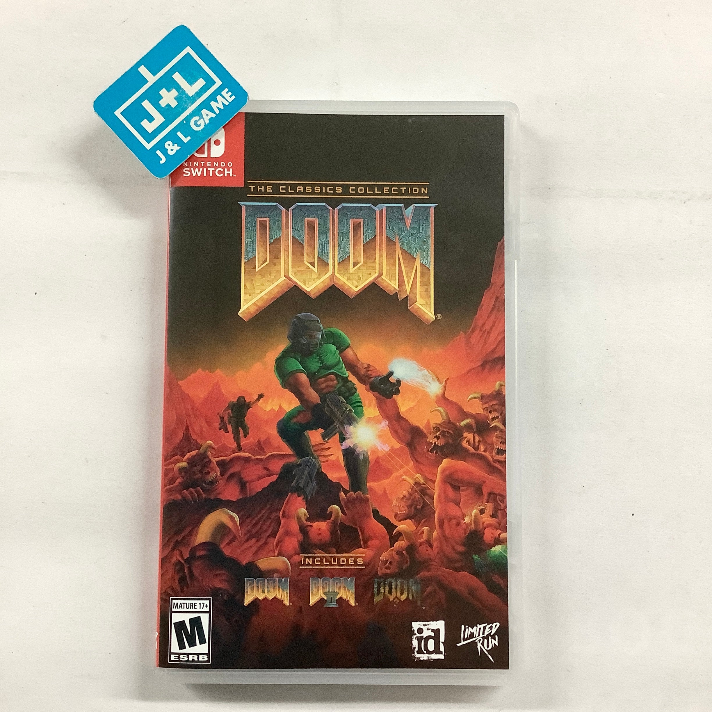 Doom: The Classics Collection (Limited Run #102) - (NSW) Nintendo Switch [Pre-Owned] Video Games Limited Run Games   