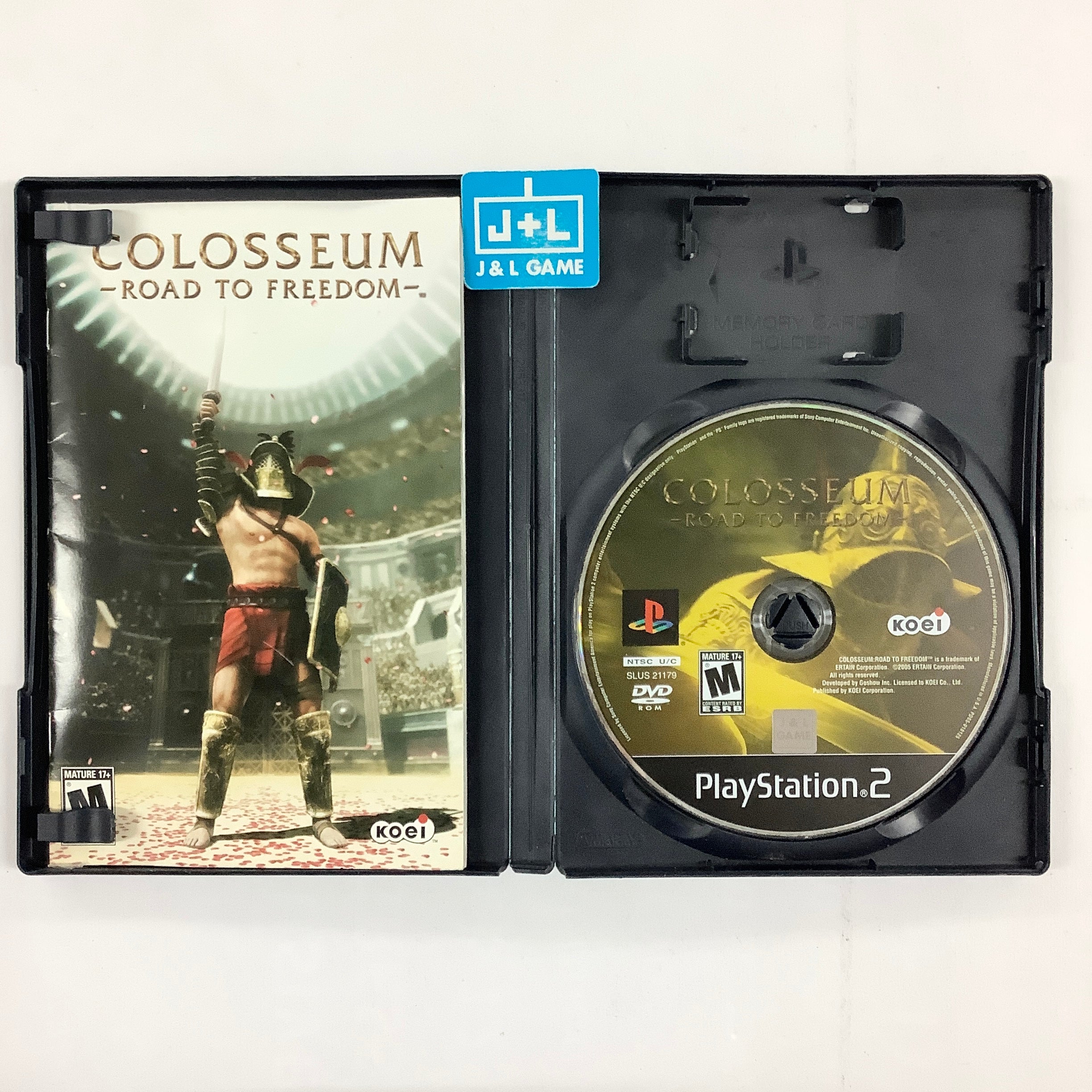 Colosseum: Road to Freedom - (PS2) PlayStation 2 [Pre-Owned] Video Games Ertain   
