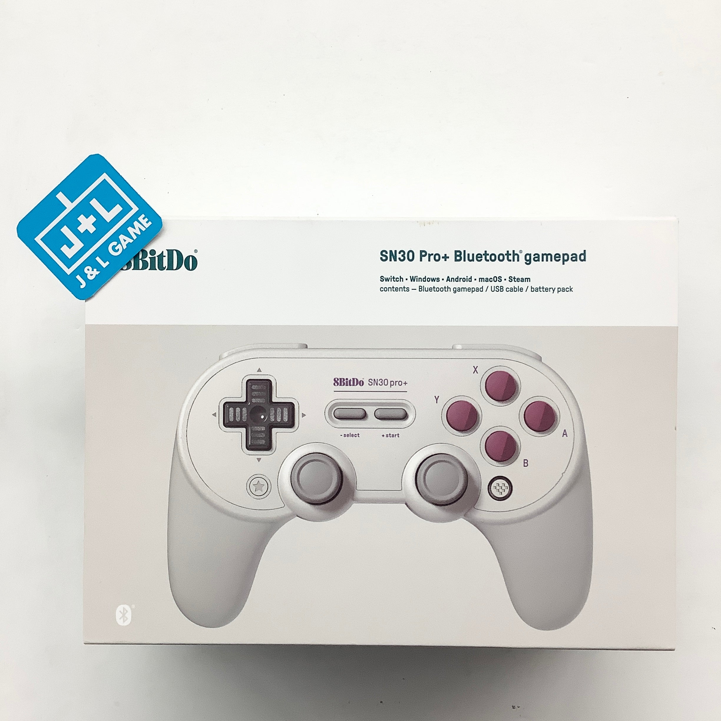 8Bitdo Sn30 Pro+ Bluetooth Gamepad (G Classic Edition) (NSW