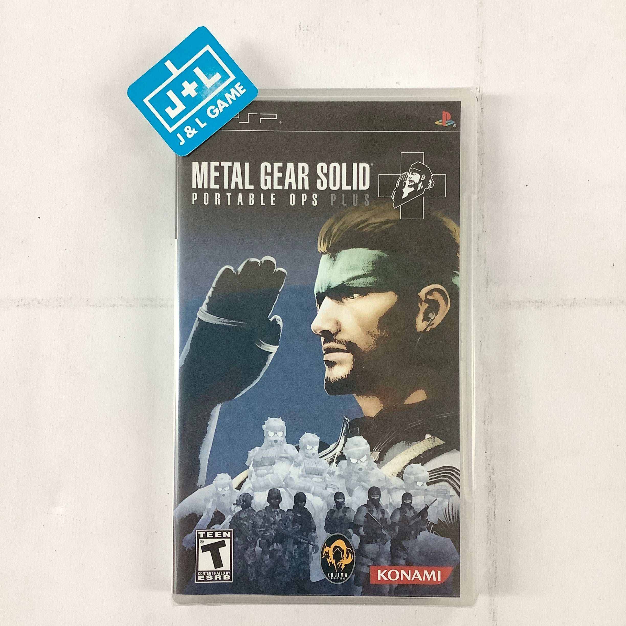 Metal Gear Solid: Portable Ops Plus - Sony PSP Video Games Konami   