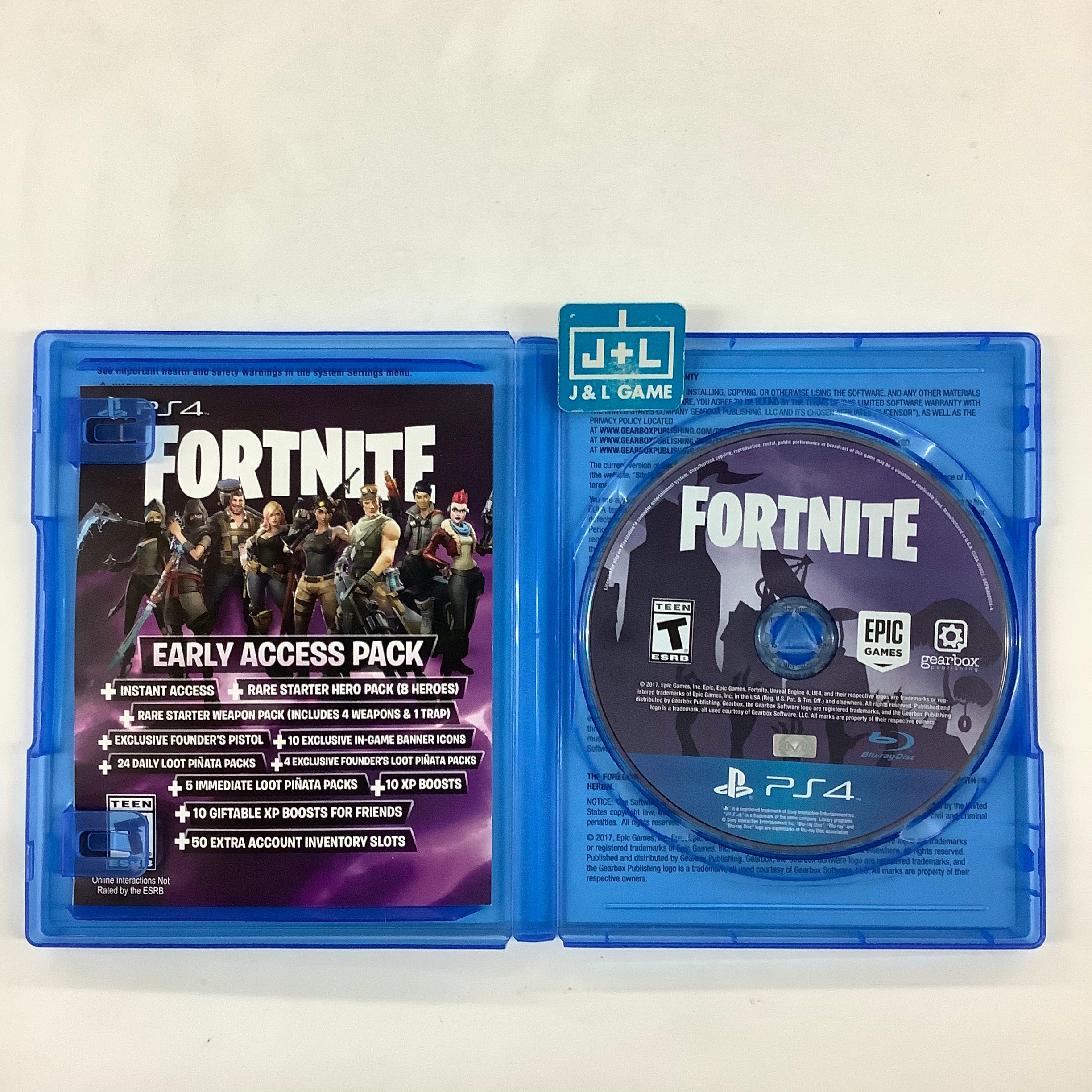 Fortnite - (PS4) PlayStation 4 [Pre-Owned] Video Games Gearbox Publishing   