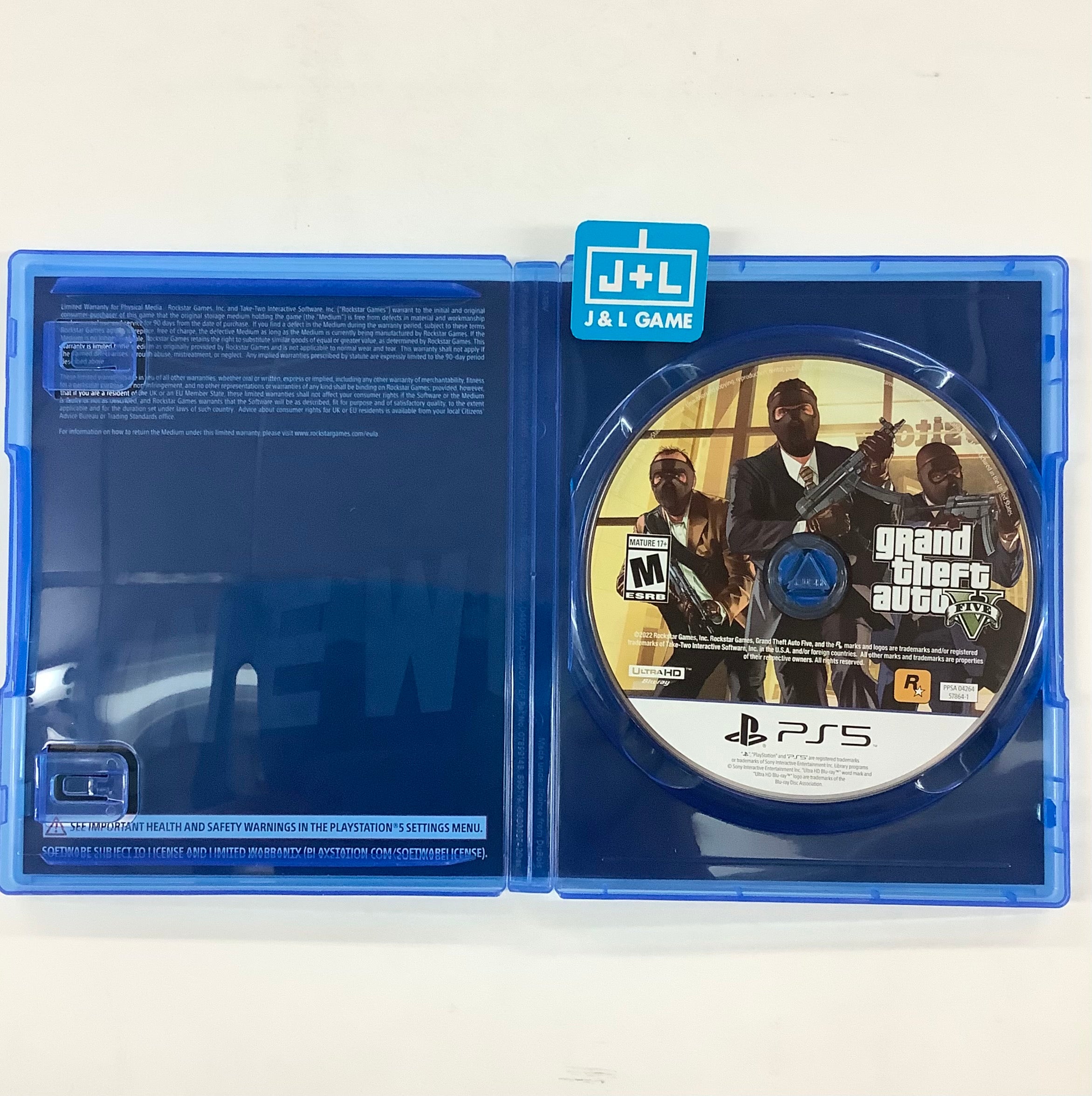 Grand Theft Auto V - (PS5) PlayStation 5 [UNBOXING] Video Games Rockstar Games   
