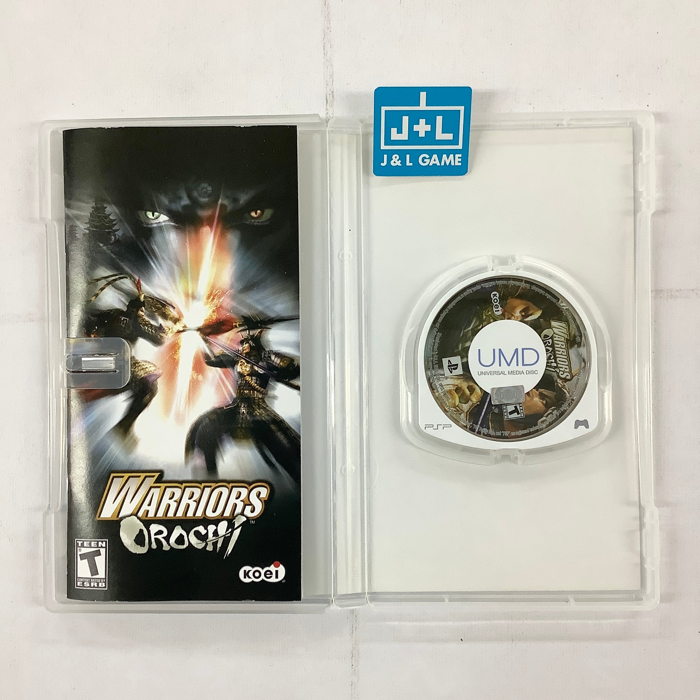 Warriors Orochi - Sony PSP [Pre-Owned] Video Games Koei   