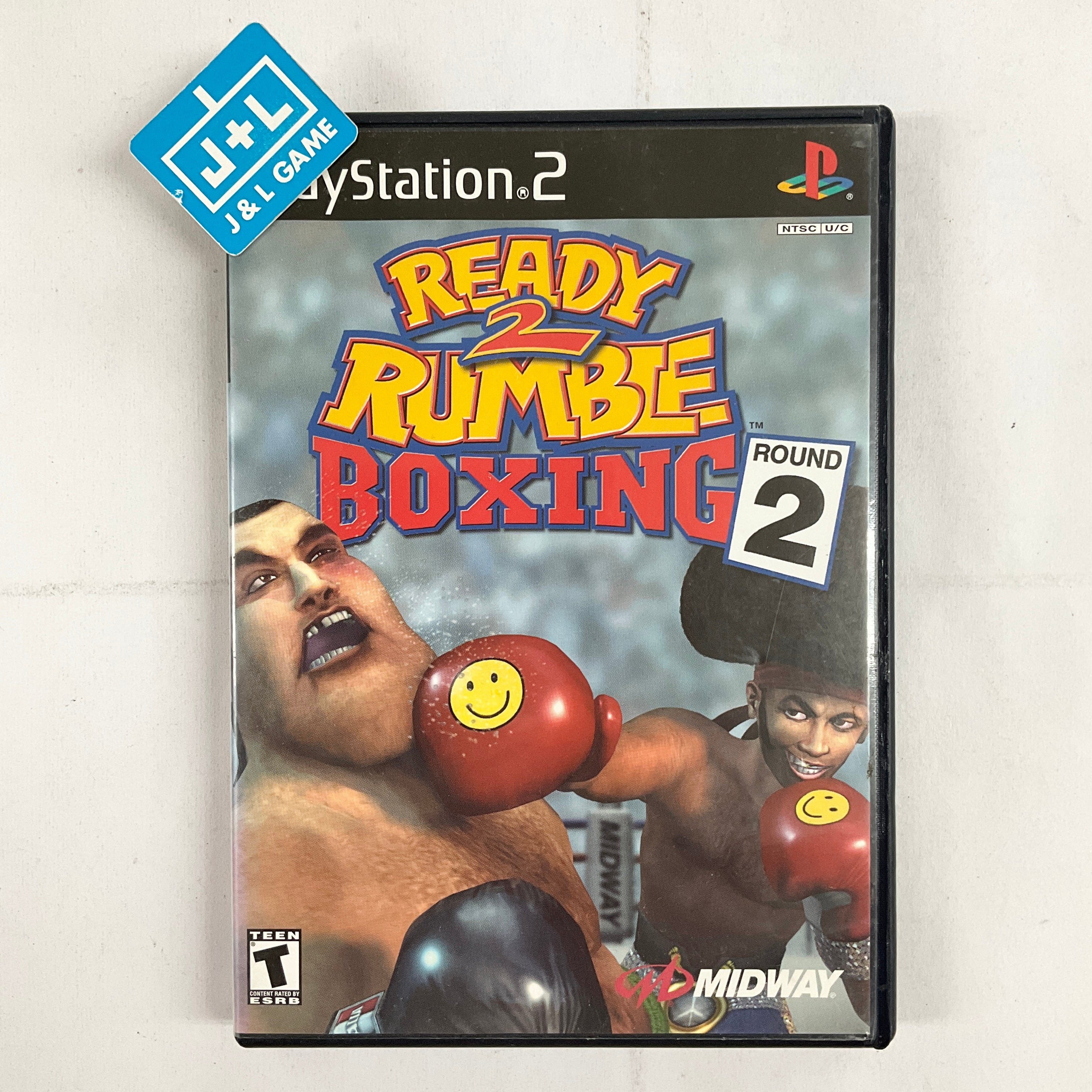 Ready 2 Rumble Boxing: Round 2 - (PS2) PlayStation 2 [Pre-Owned] Video Games Midway   