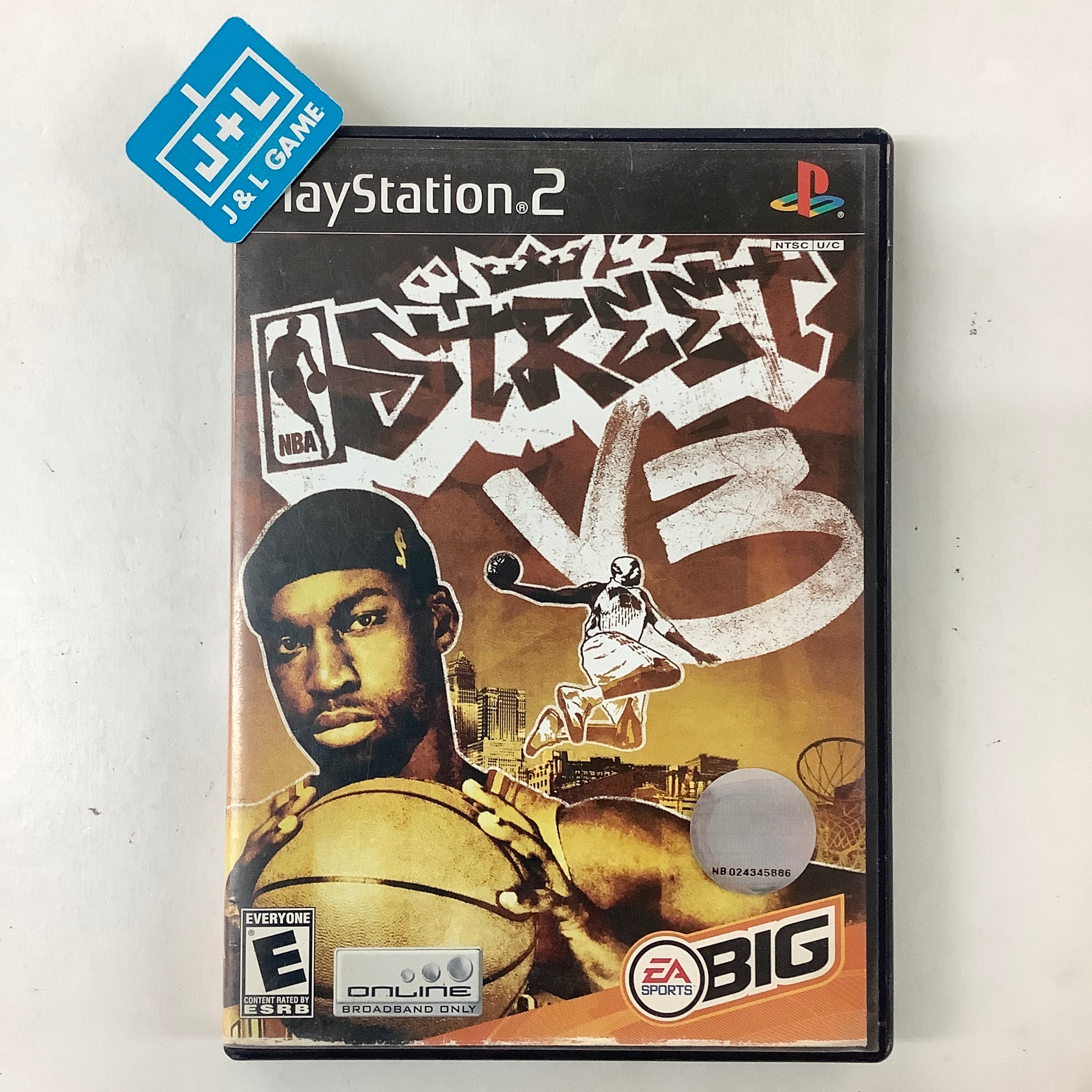 NBA Street V3 - (PS2) PlayStation 2 [Pre-Owned] Video Games EA Sports Big   