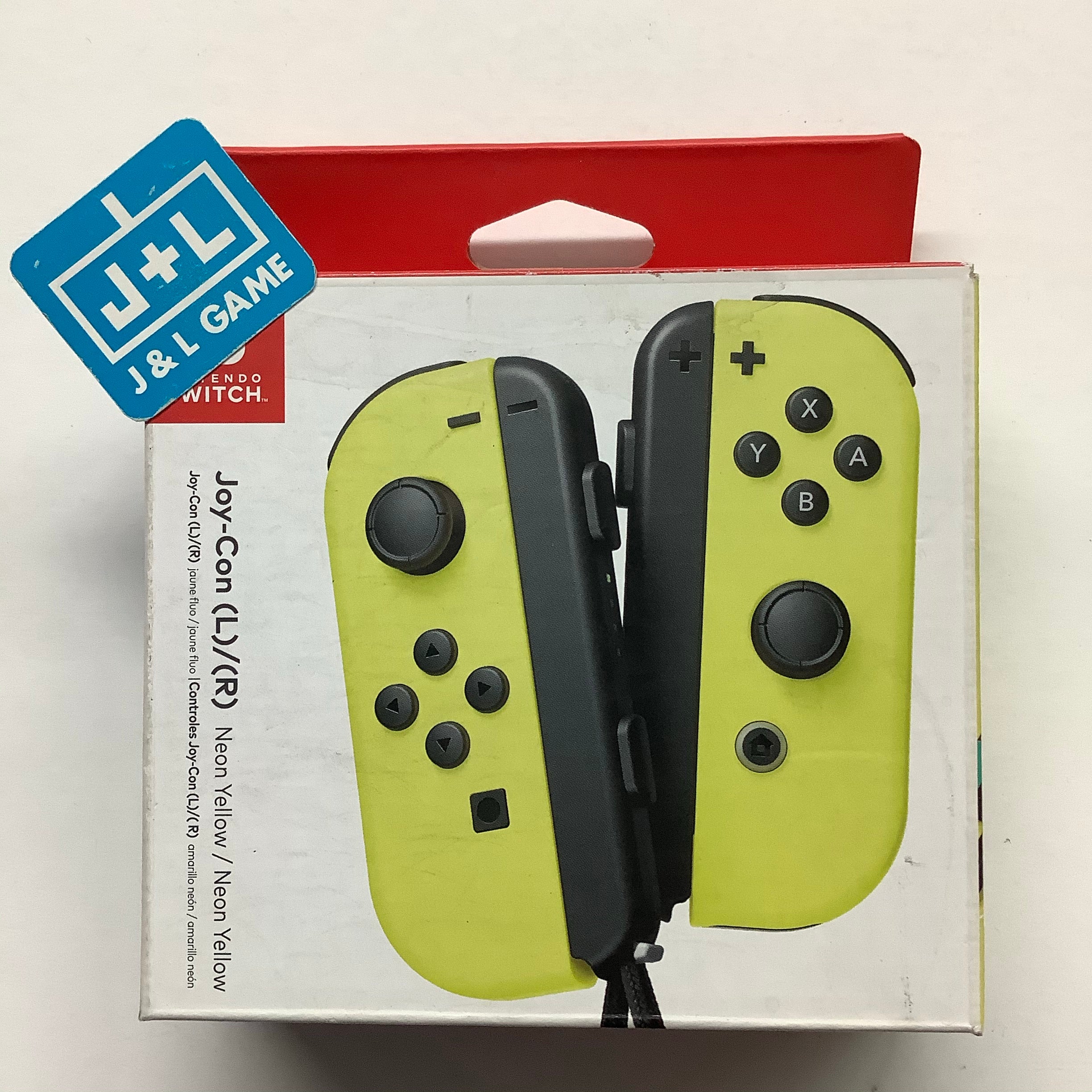 Neon Yellow Switch Nintendo Switch JoyCon (L/R) Neon Yellow