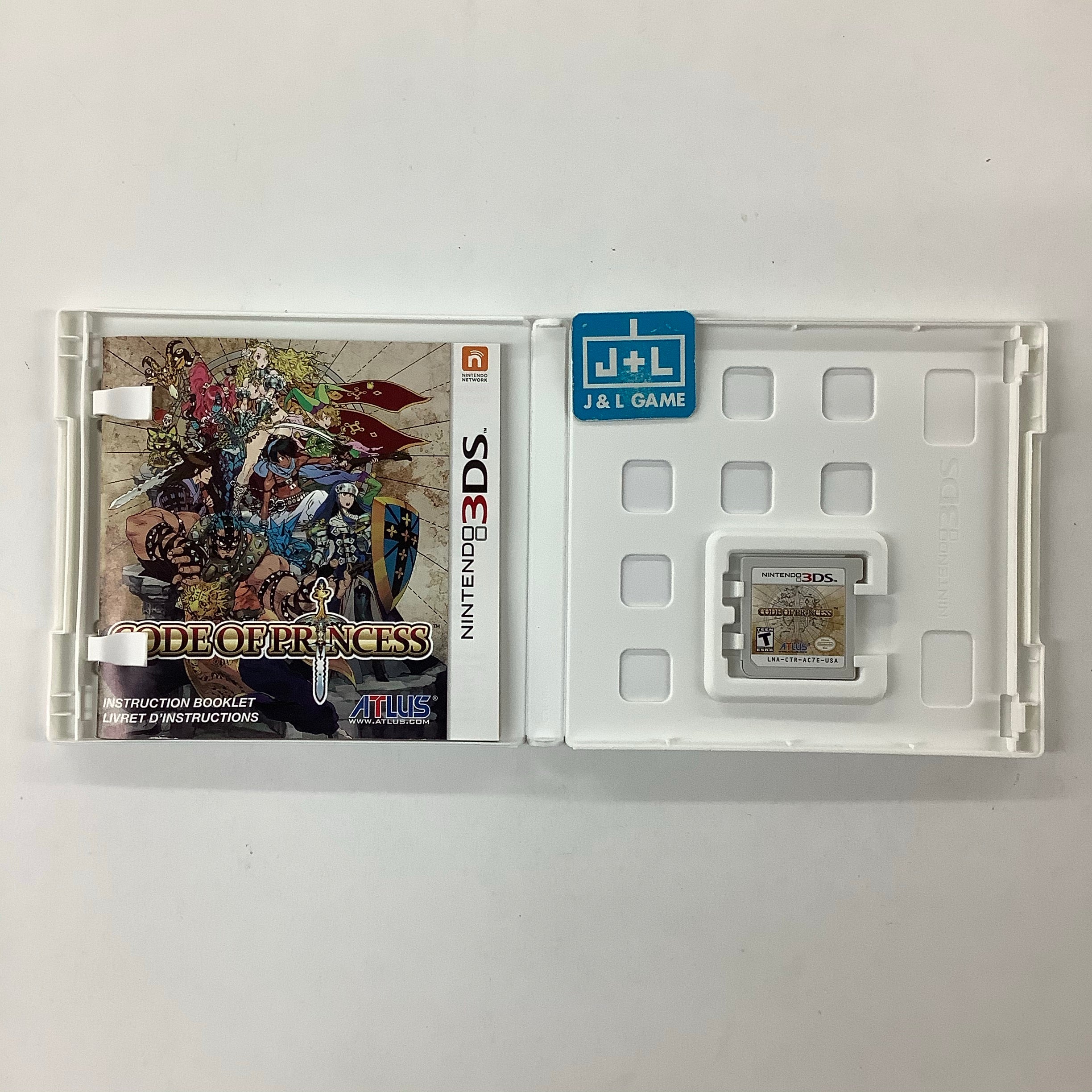 Code of Princess - Nintendo 3DS [Pre-Owned] Video Games Atlus   