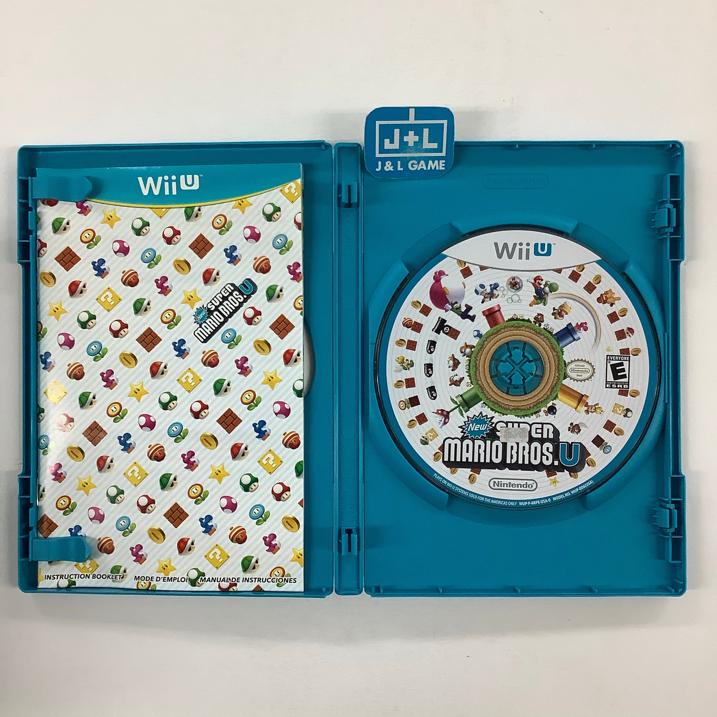 New Super Mario Bros. U - Nintendo Wii U [Pre-Owned] Video Games Nintendo   