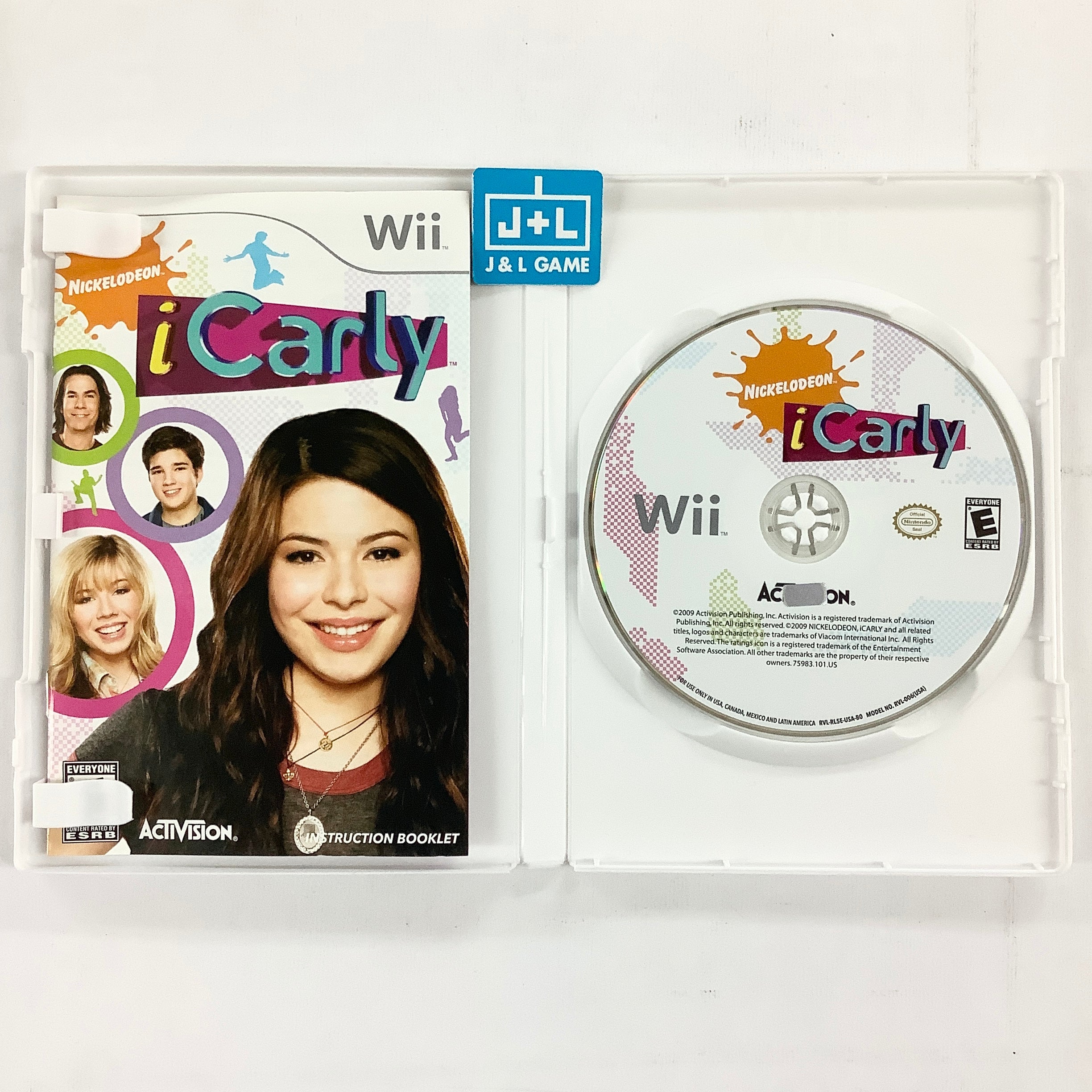 iCarly - Nintendo Wii [Pre-Owned] Video Games Activision   