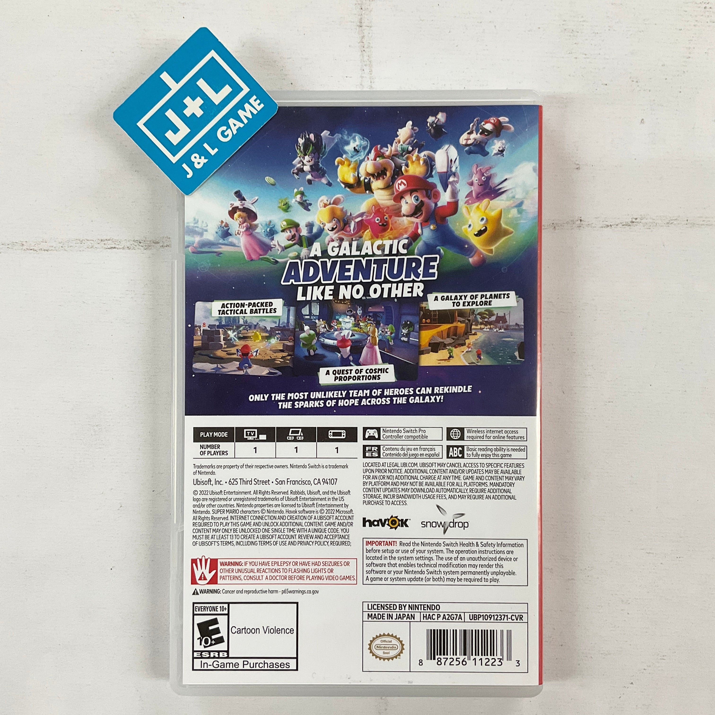 Mario + Rabbids Sparks of Hope - (NSW) Nintendo Switch [UNBOXING] Video Games Ubisoft   
