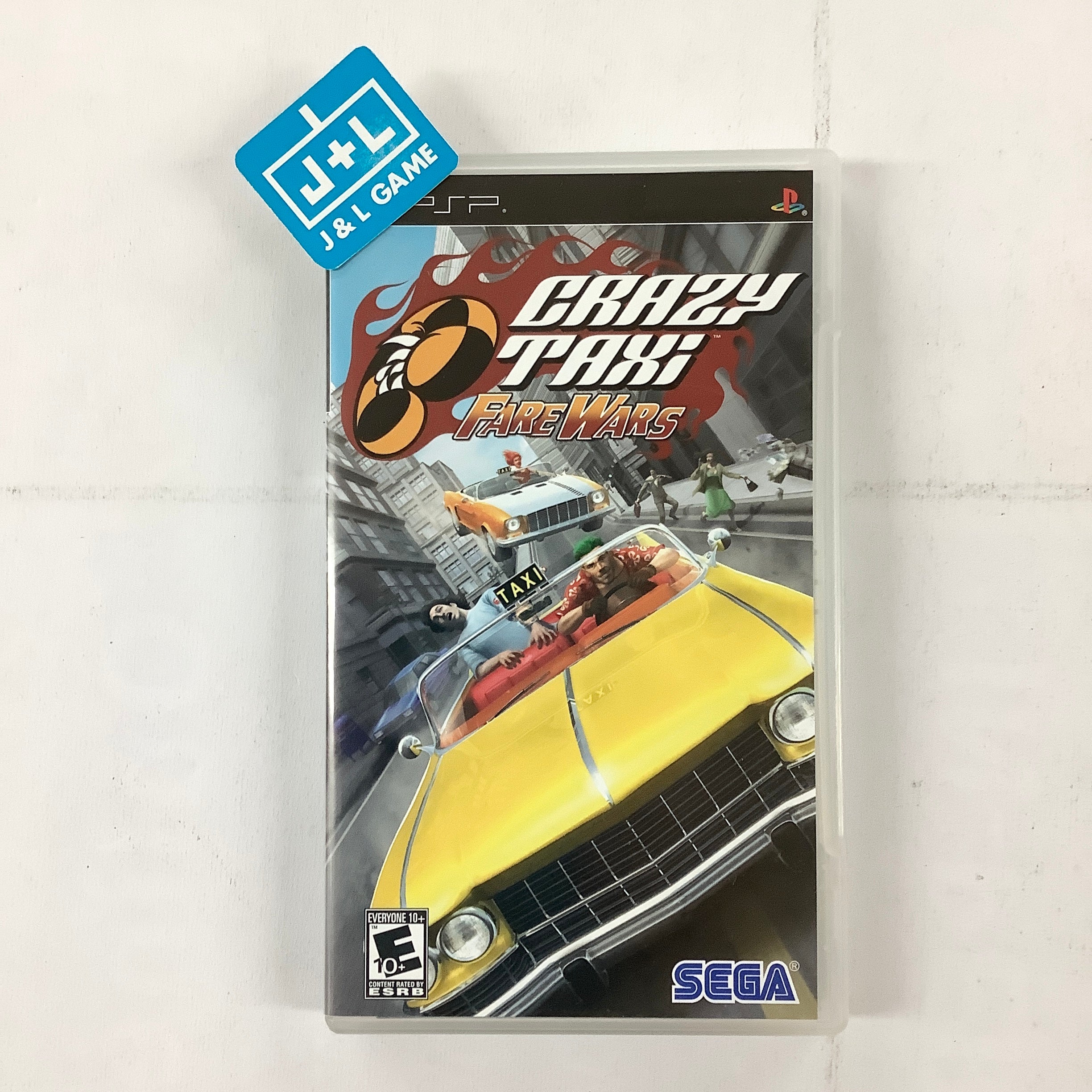 Crazy Taxi: Fare Wars - SONY PSP [Pre-Owned] Video Games Sega   