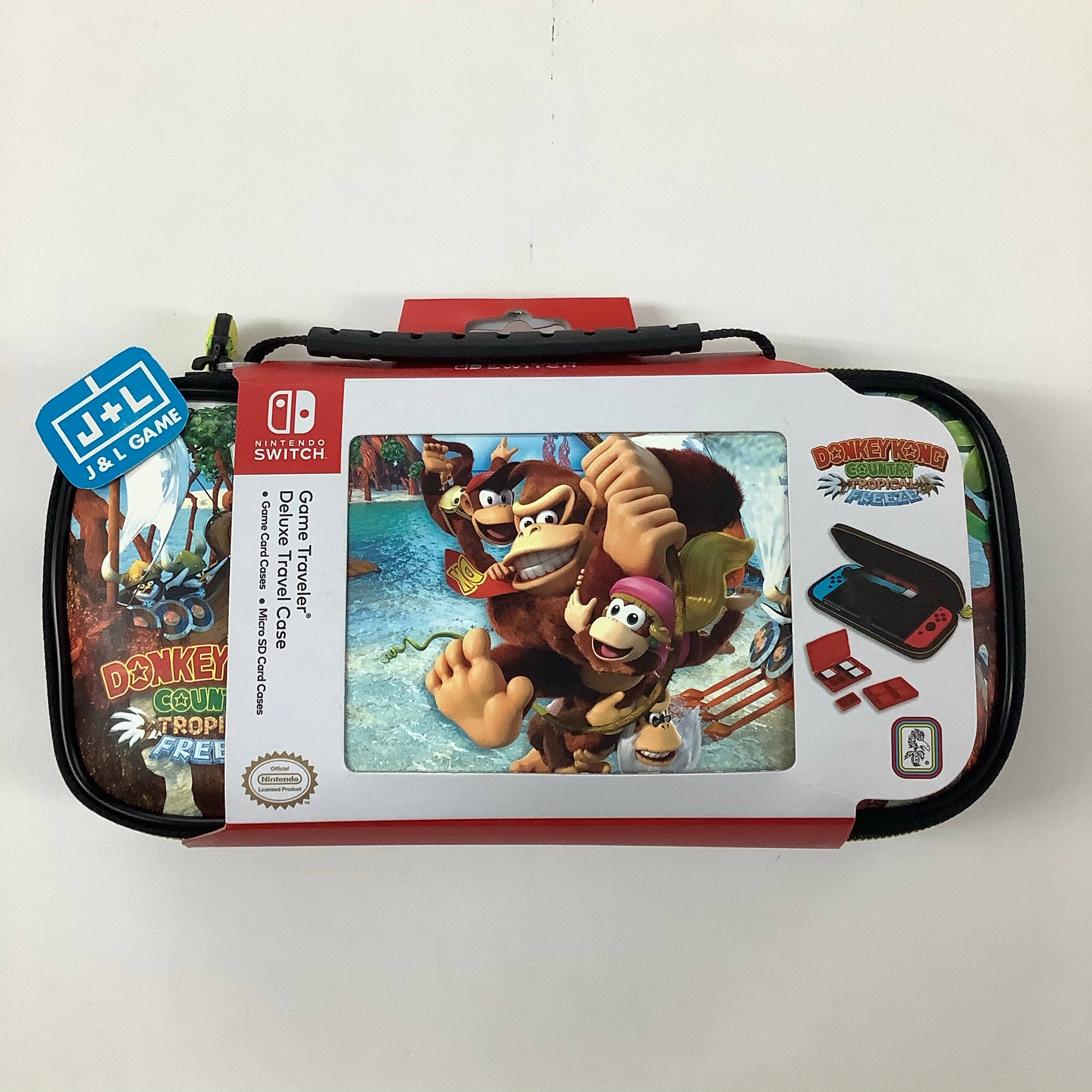 RDS Industries Deluxe Travel Case (Donkey Kong Country: Tropical Freeze) - (NSW) Nintendo Switch Accessories RDS Industries