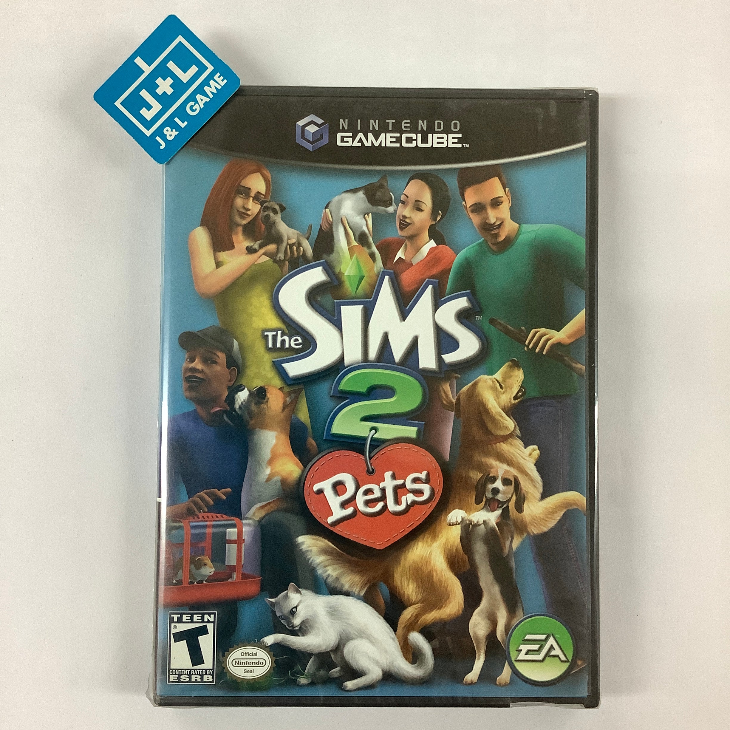 The Sims 2: Pets (GC) GameCube J&L Game - Main Image