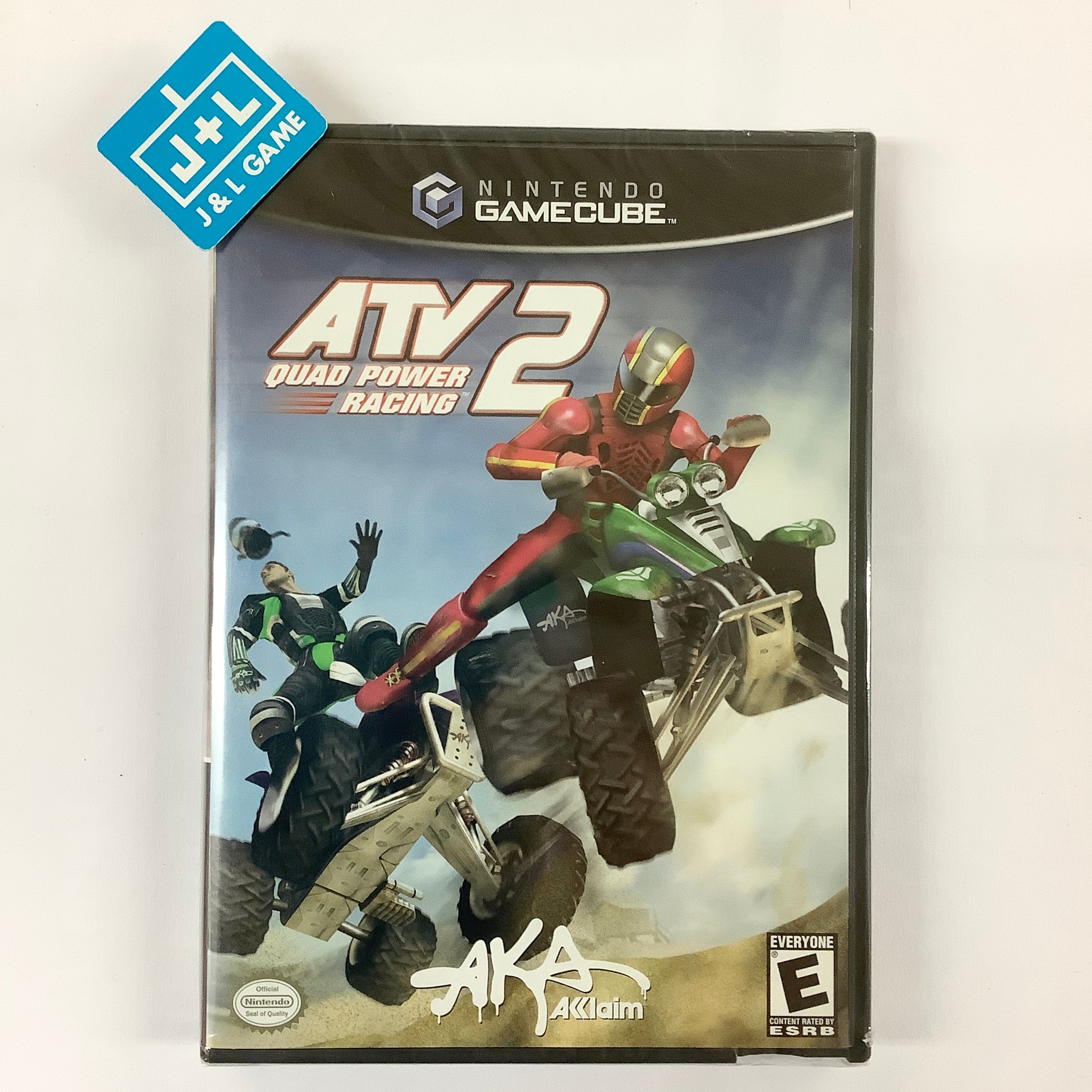 希少　バンダイ　ゲームW-RACING ダブルレーシング ATV Quad Power Racing 2 - (GC) GameCube | J&L Game
